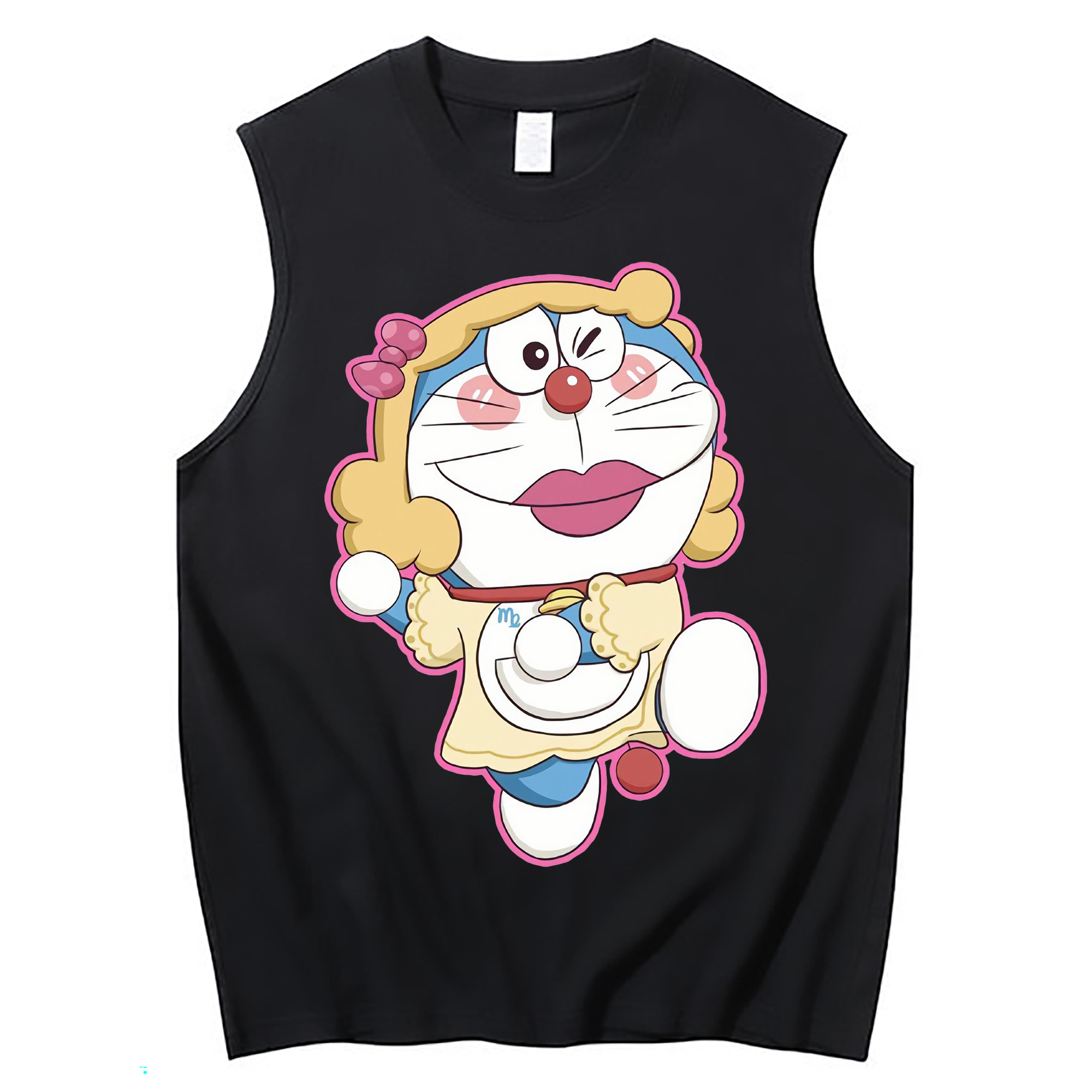 （画像用） ドラえもん Doraemon コットン100％タンクトップ（フロントプリント）