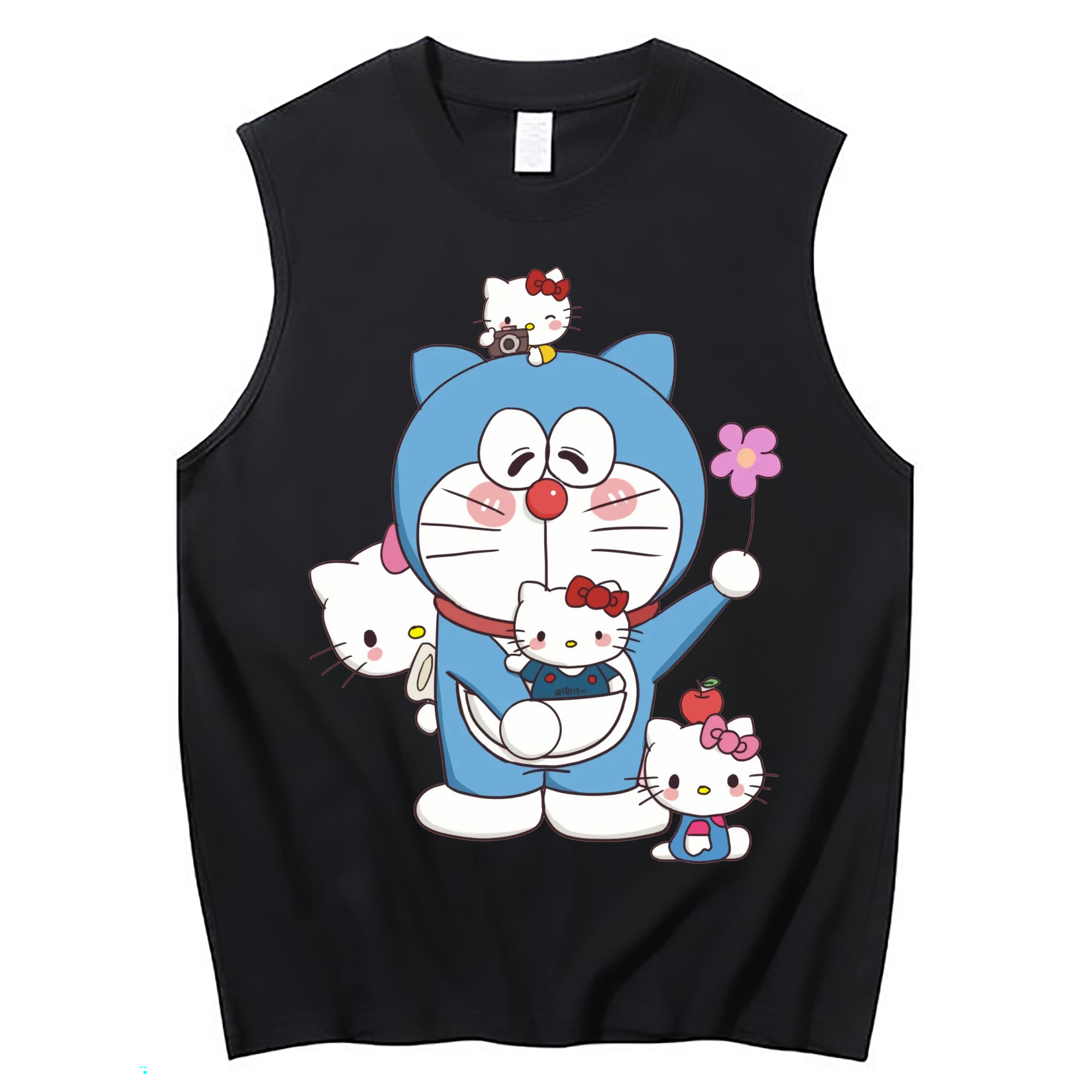 （画像用） ドラえもん Doraemon コットン100％タンクトップ（フロントプリント）