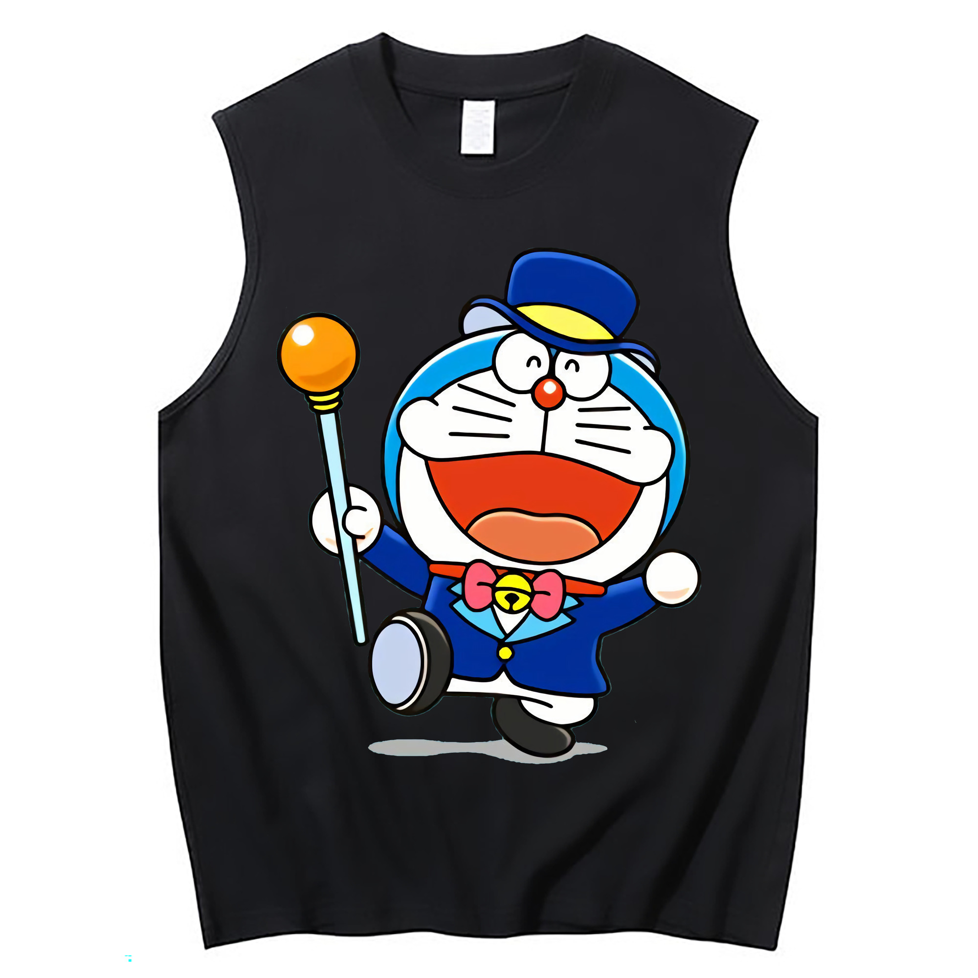 （画像用） ドラえもん Doraemon コットン100％タンクトップ（フロントプリント）