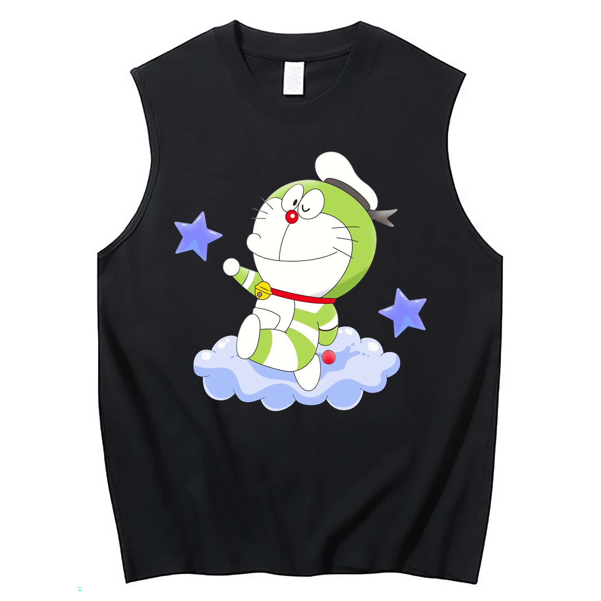 （画像用） ドラえもん Doraemon コットン100％タンクトップ（フロントプリント）