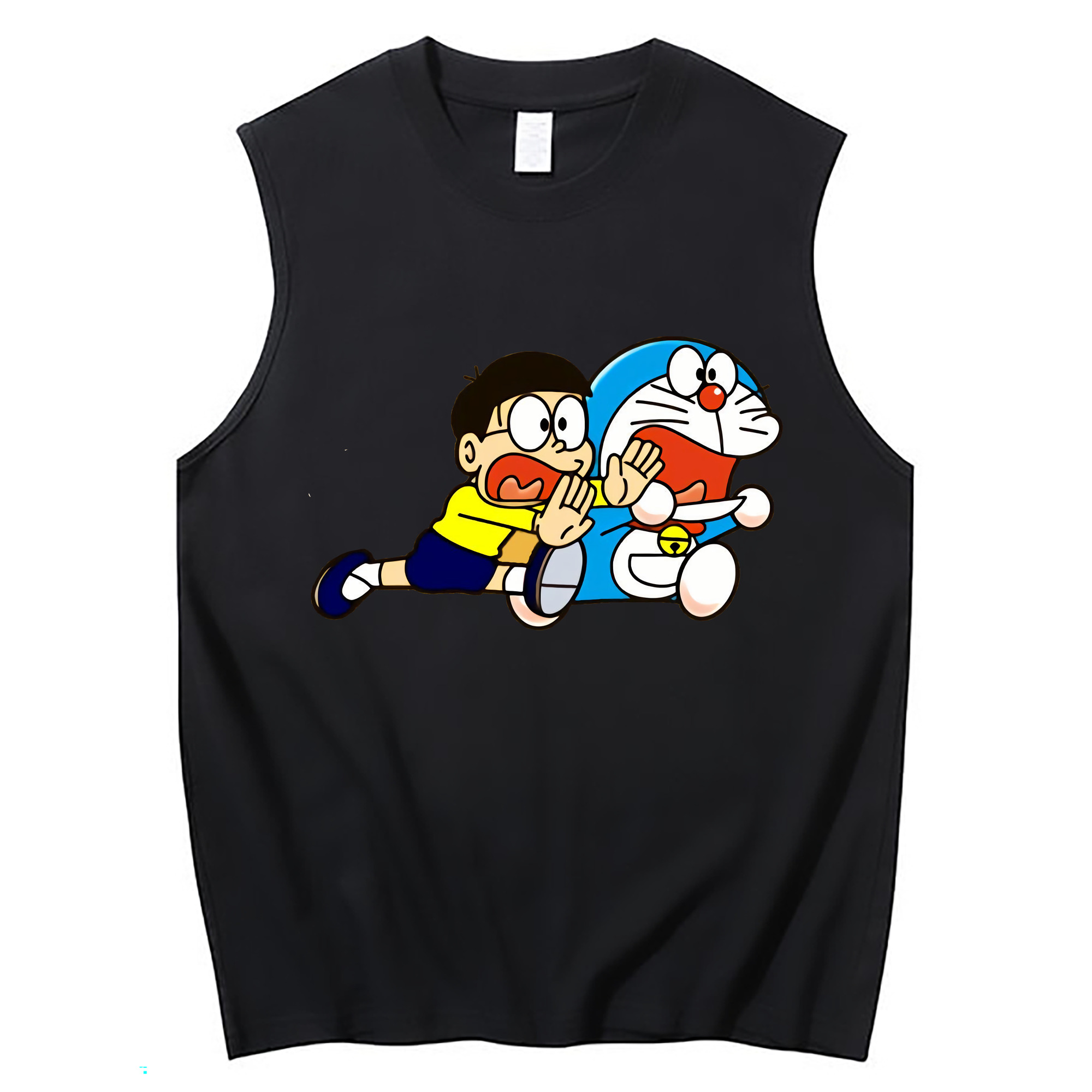 （画像用） ドラえもん Doraemon コットン100％タンクトップ（フロントプリント）