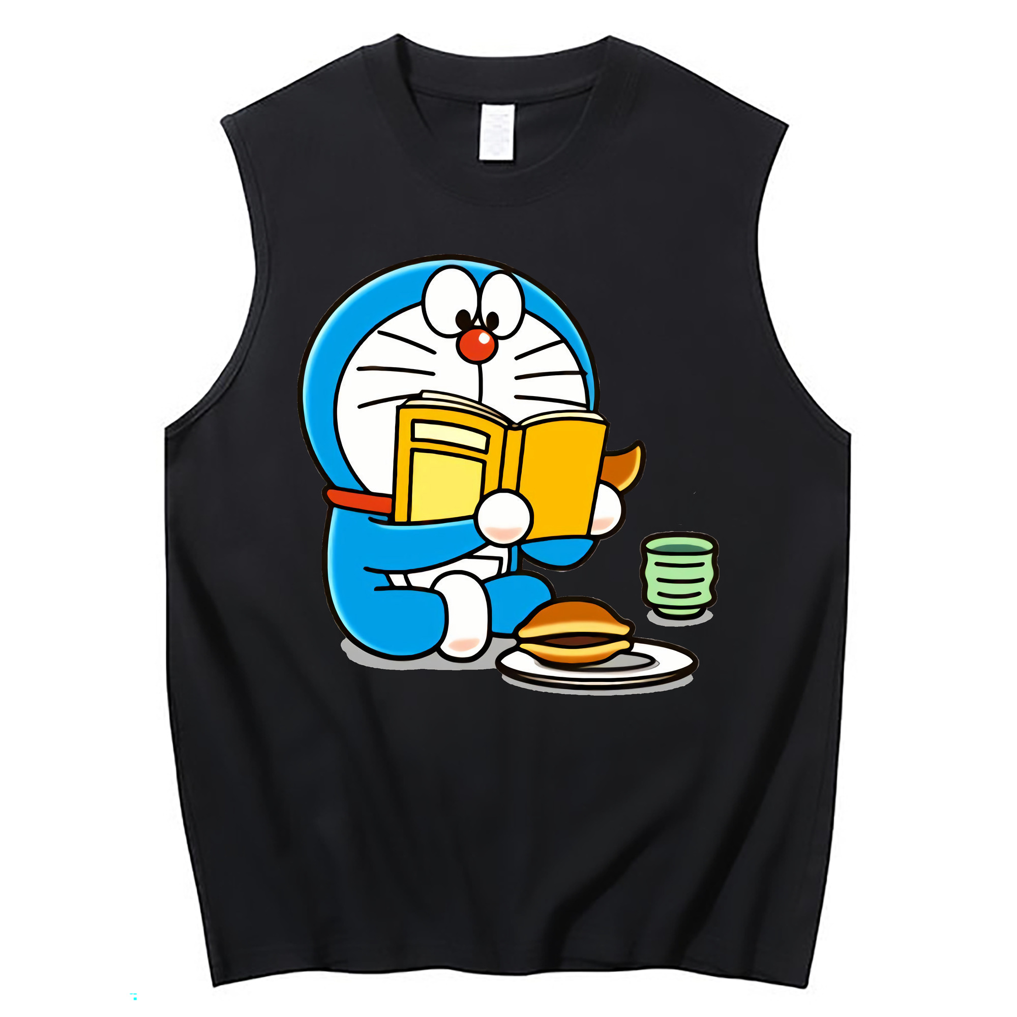 （画像用） ドラえもん Doraemon コットン100％タンクトップ（フロントプリント）
