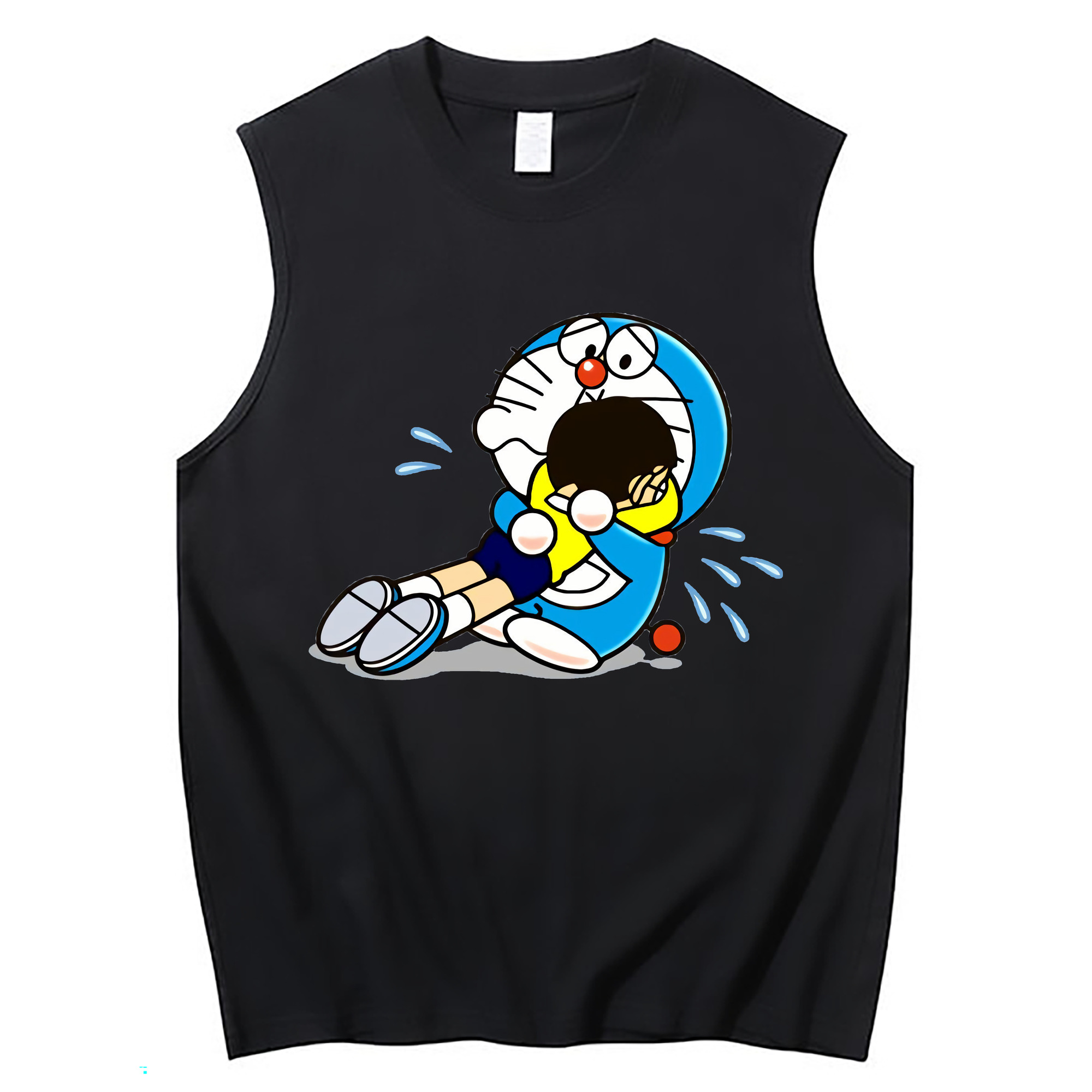 （画像用） ドラえもん Doraemon コットン100％タンクトップ（フロントプリント）