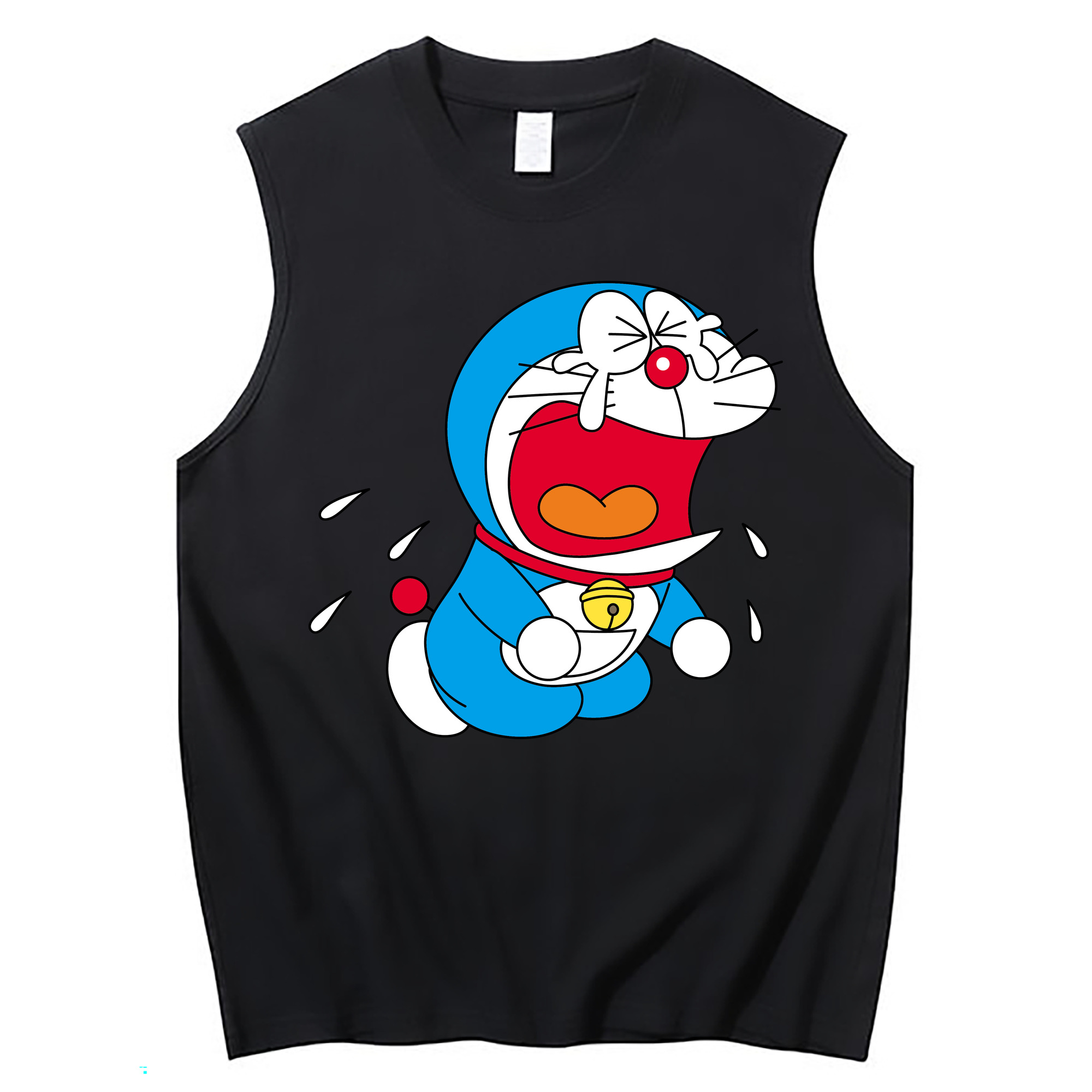 （画像用） ドラえもん Doraemon コットン100％タンクトップ（フロントプリント）