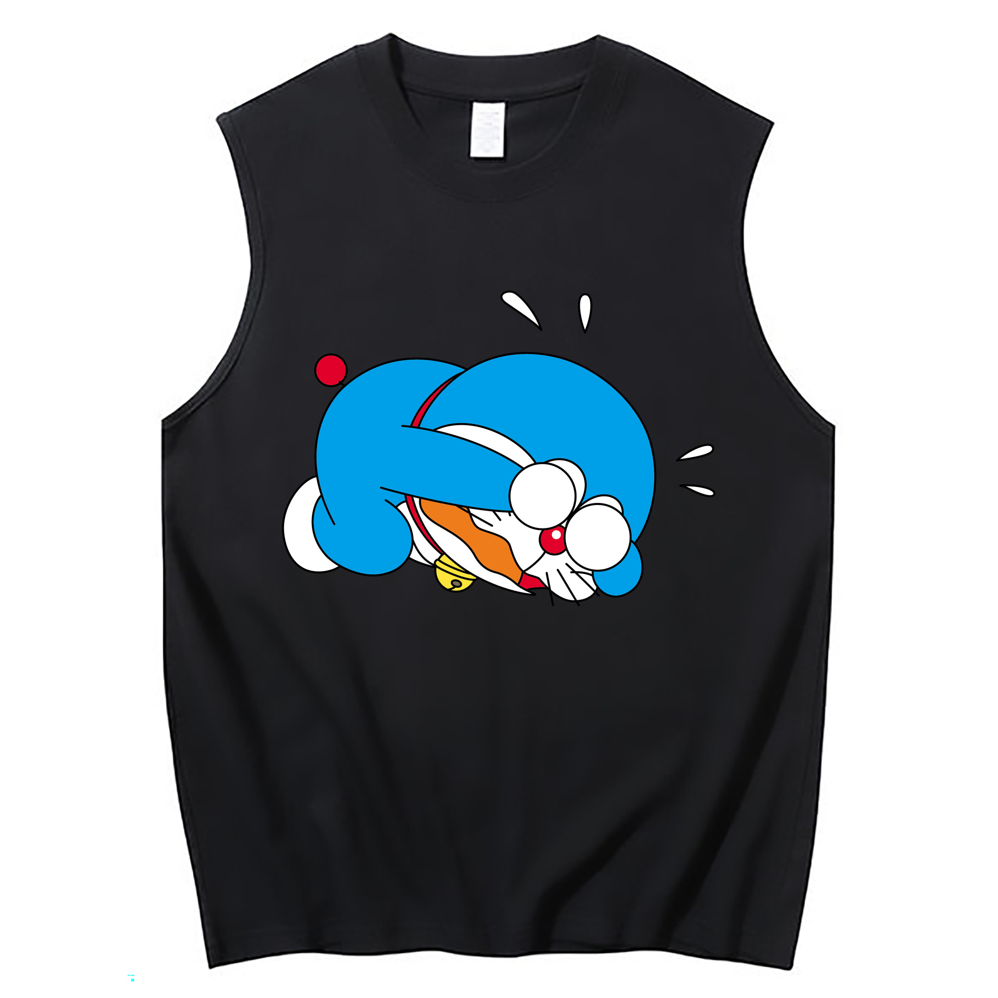 （画像用） ドラえもん Doraemon コットン100％タンクトップ（フロントプリント）