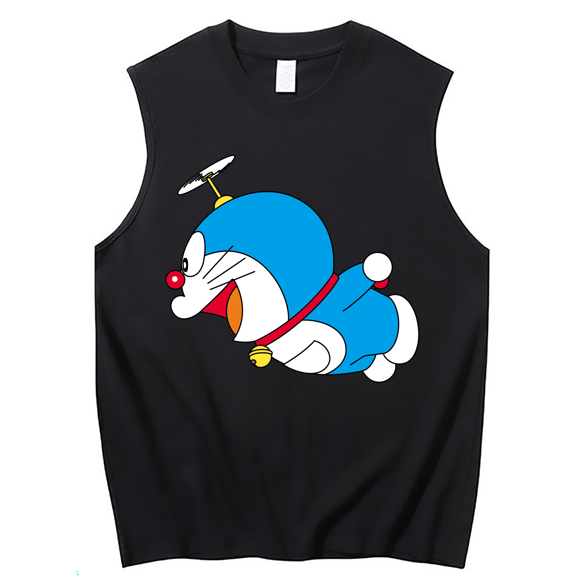 （画像用） ドラえもん Doraemon コットン100％タンクトップ（フロントプリント）