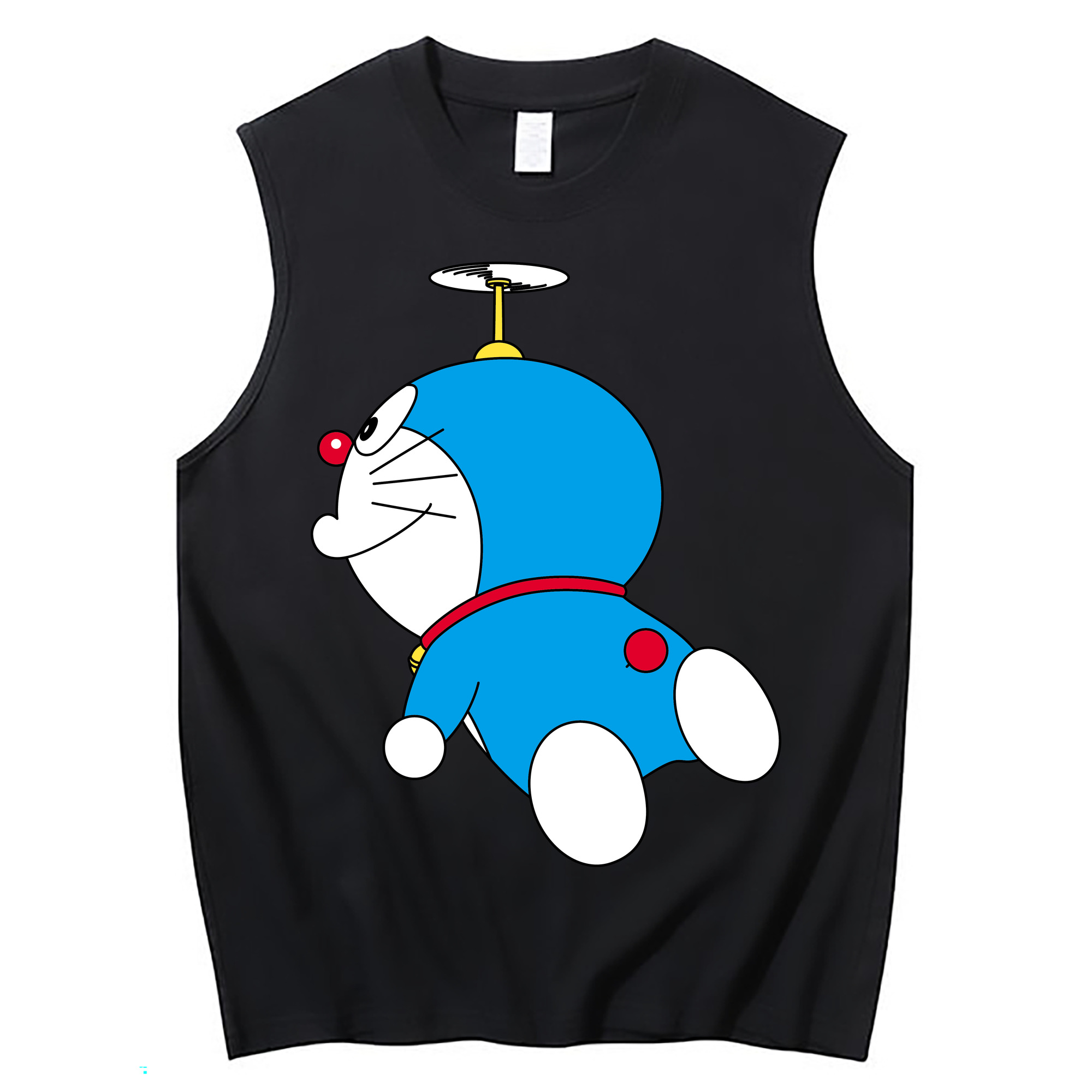 （画像用） ドラえもん Doraemon コットン100％タンクトップ（フロントプリント）