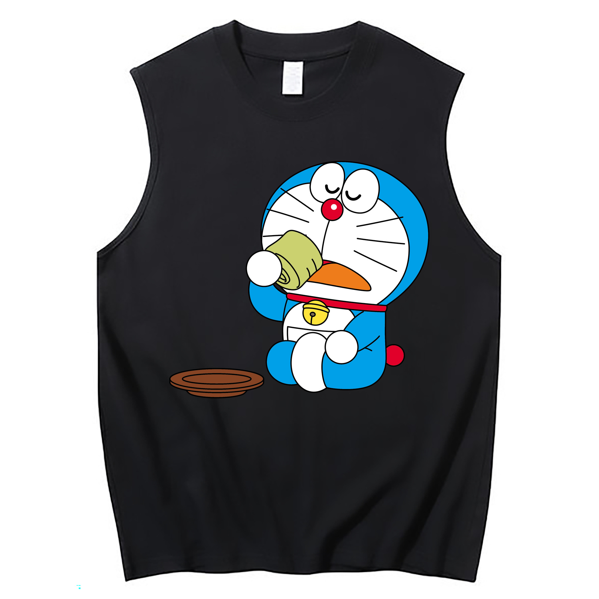 （画像用） ドラえもん Doraemon コットン100％タンクトップ（フロントプリント）