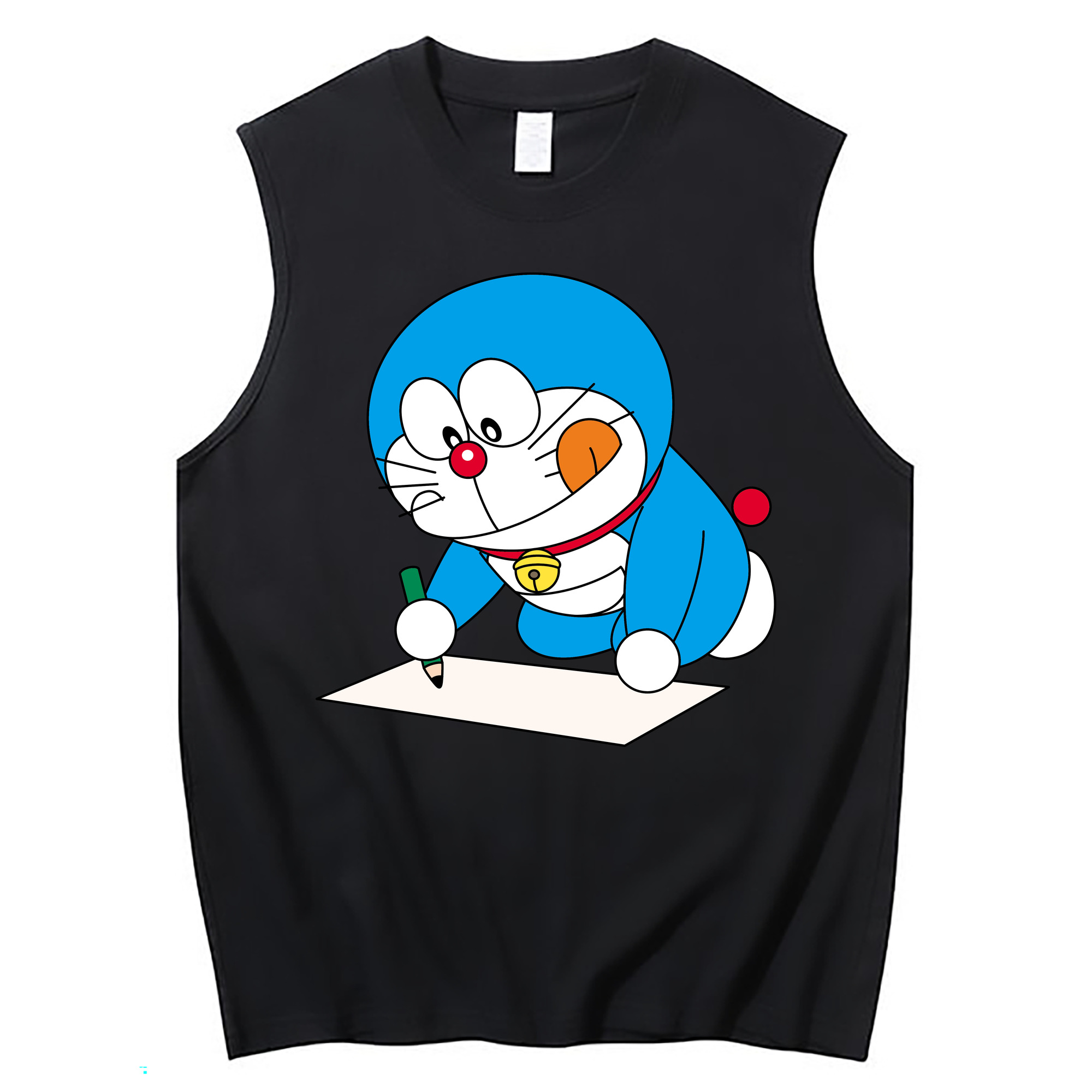 （画像用） ドラえもん Doraemon コットン100％タンクトップ（フロントプリント）