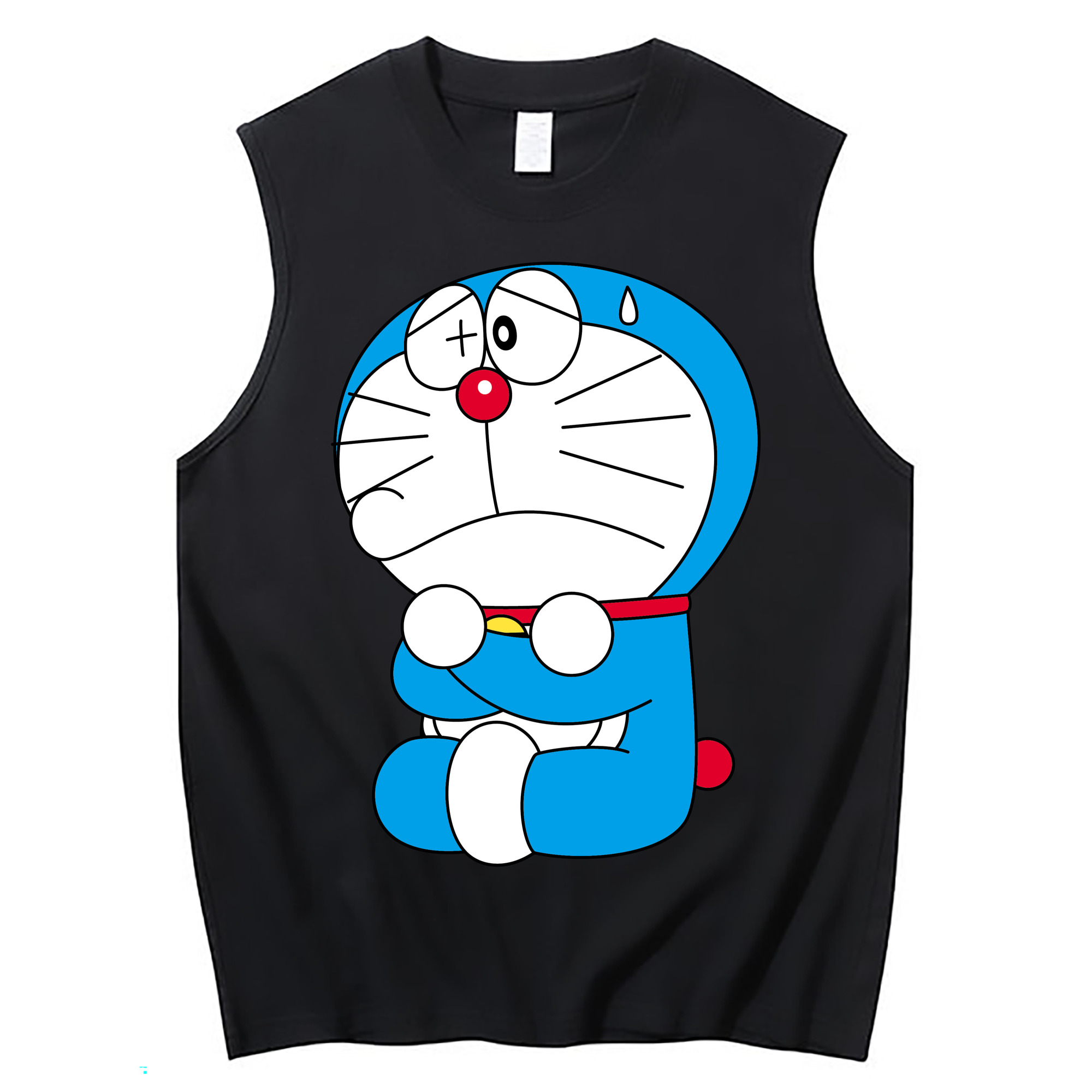 （画像用） ドラえもん Doraemon コットン100％タンクトップ（フロントプリント）