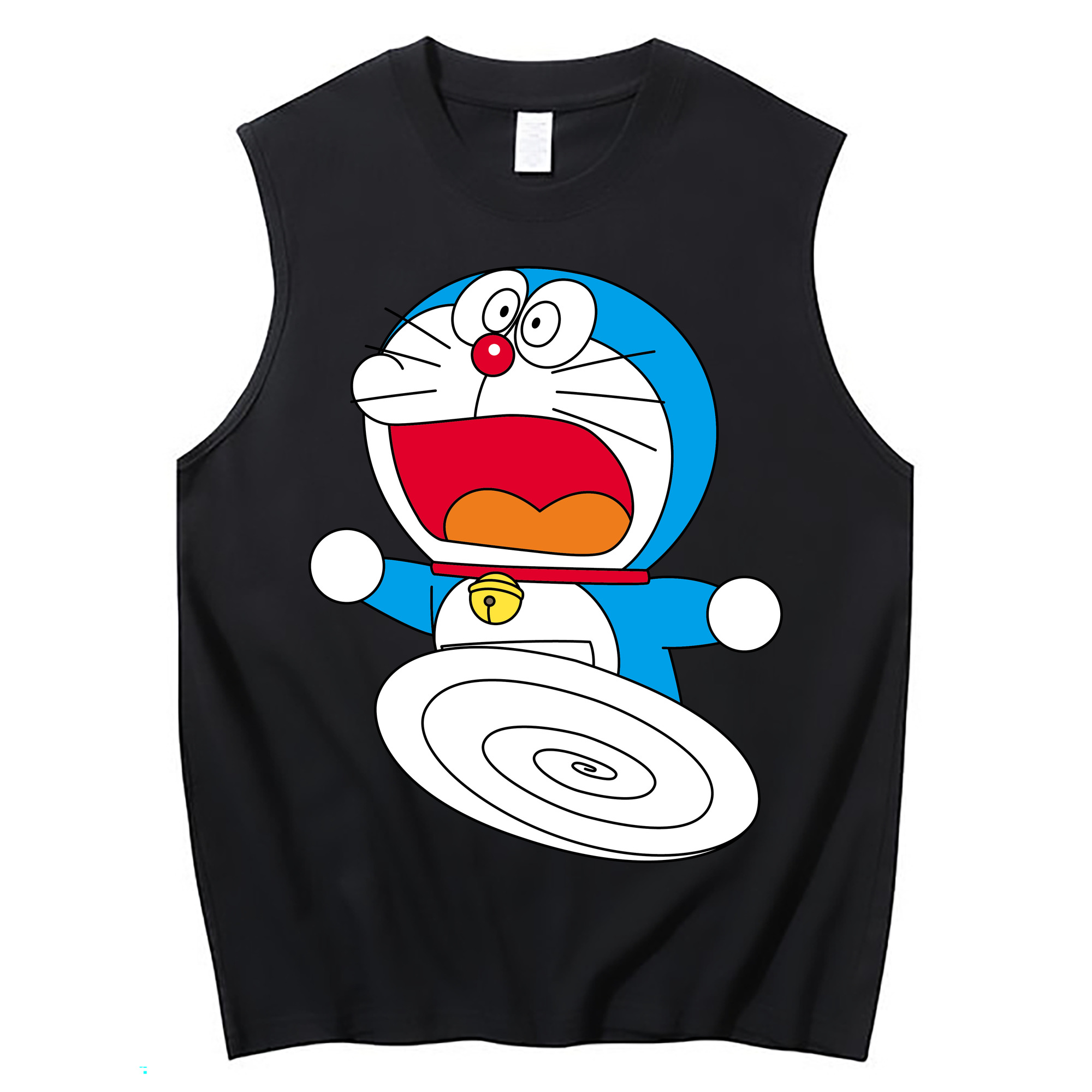 （画像用） ドラえもん Doraemon コットン100％タンクトップ（フロントプリント）