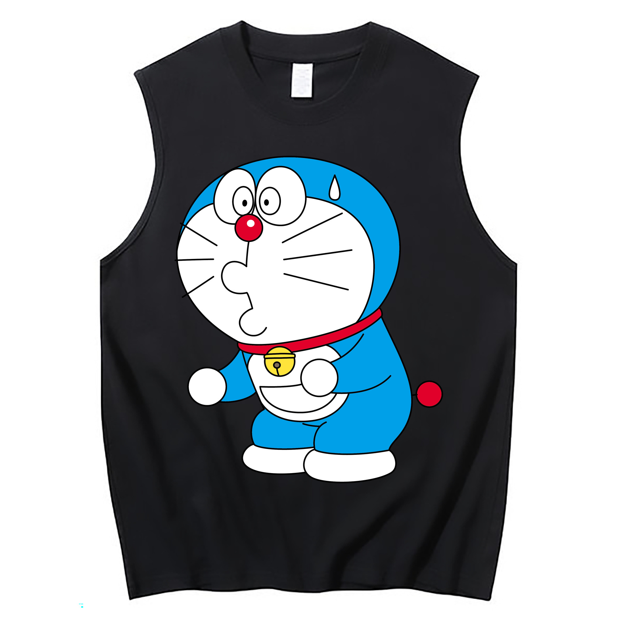 （画像用） ドラえもん Doraemon コットン100％タンクトップ（フロントプリント）