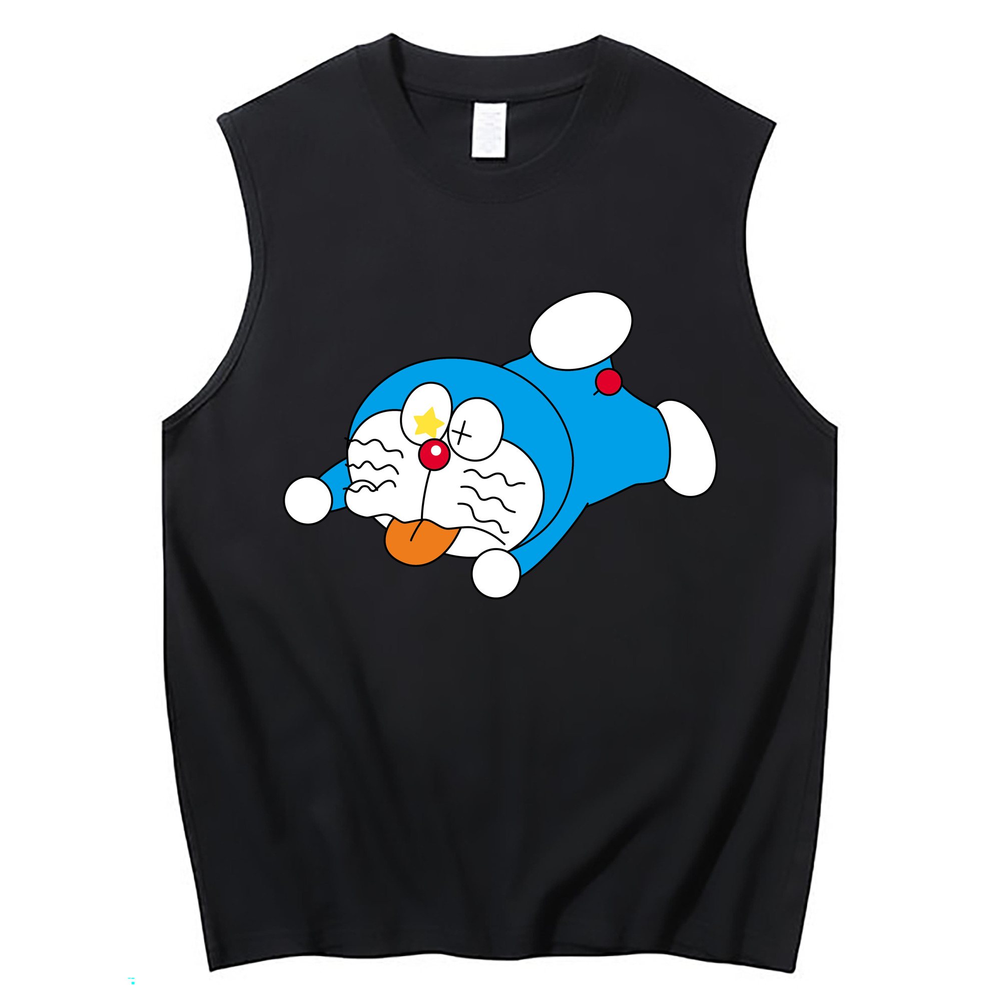 （画像用） ドラえもん Doraemon コットン100％タンクトップ（フロントプリント）