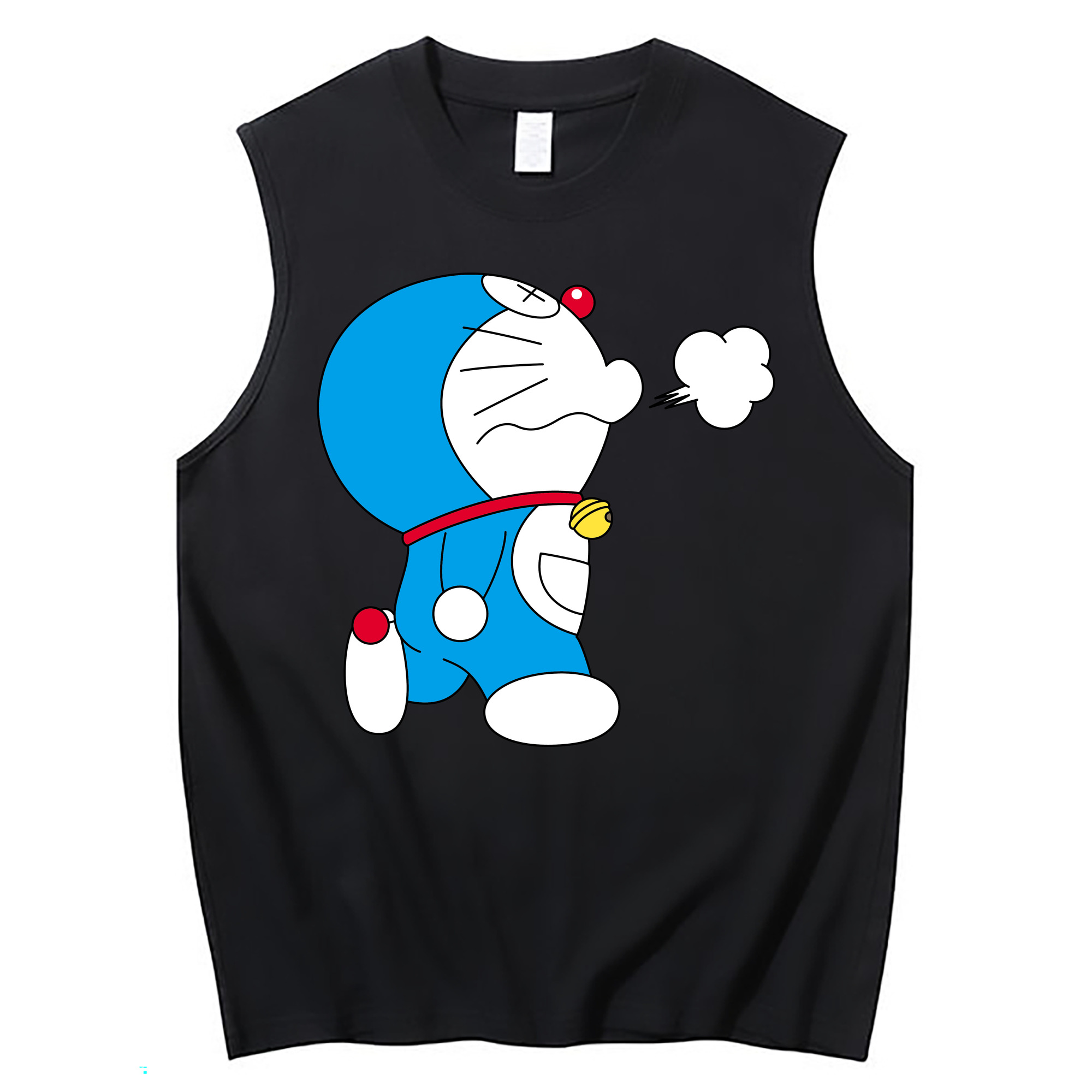 （画像用） ドラえもん Doraemon コットン100％タンクトップ（フロントプリント）