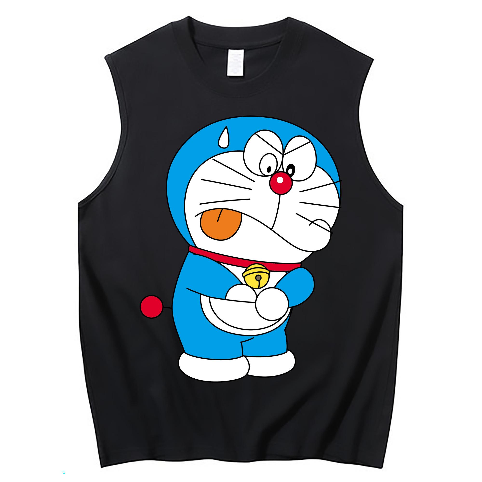 （画像用） ドラえもん Doraemon コットン100％タンクトップ（フロントプリント）