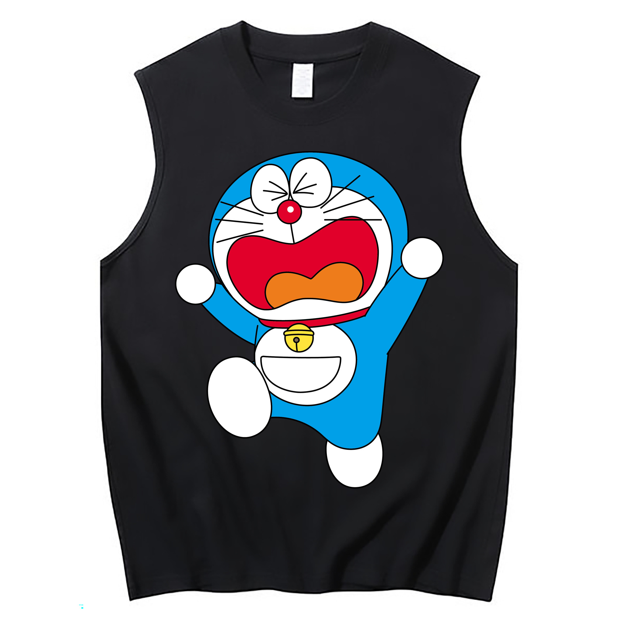 （画像用） ドラえもん Doraemon コットン100％タンクトップ（フロントプリント）