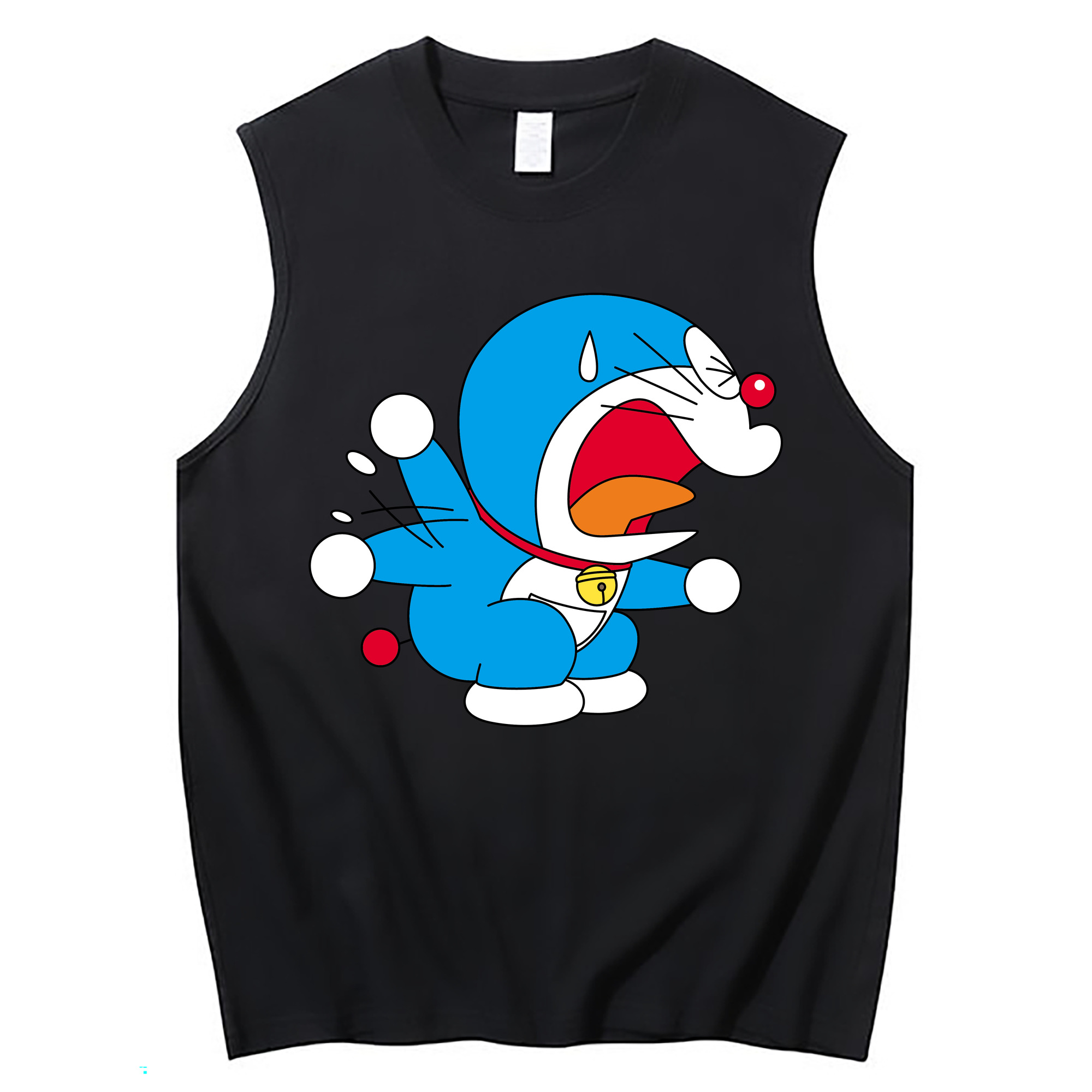 （画像用） ドラえもん Doraemon コットン100％タンクトップ（フロントプリント）