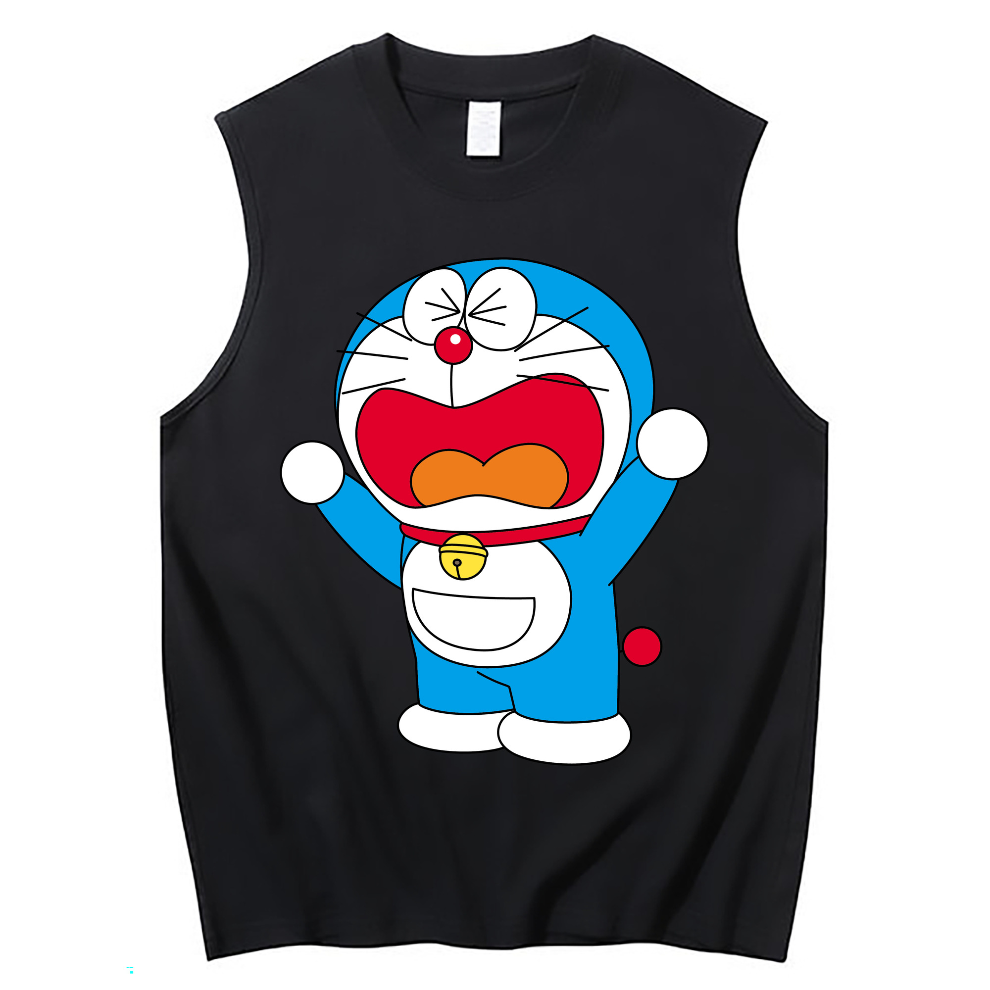 （画像用） ドラえもん Doraemon コットン100％タンクトップ（フロントプリント）