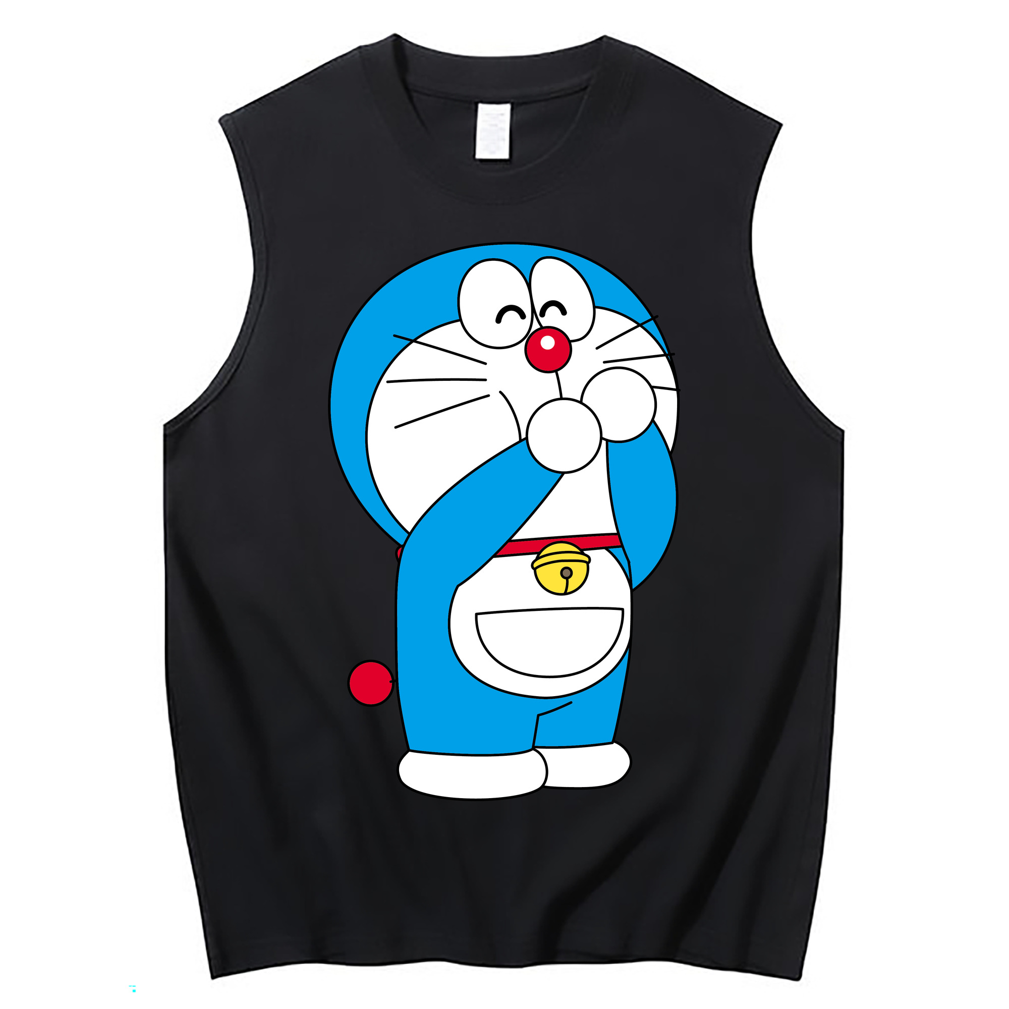 （画像用） ドラえもん Doraemon コットン100％タンクトップ（フロントプリント）