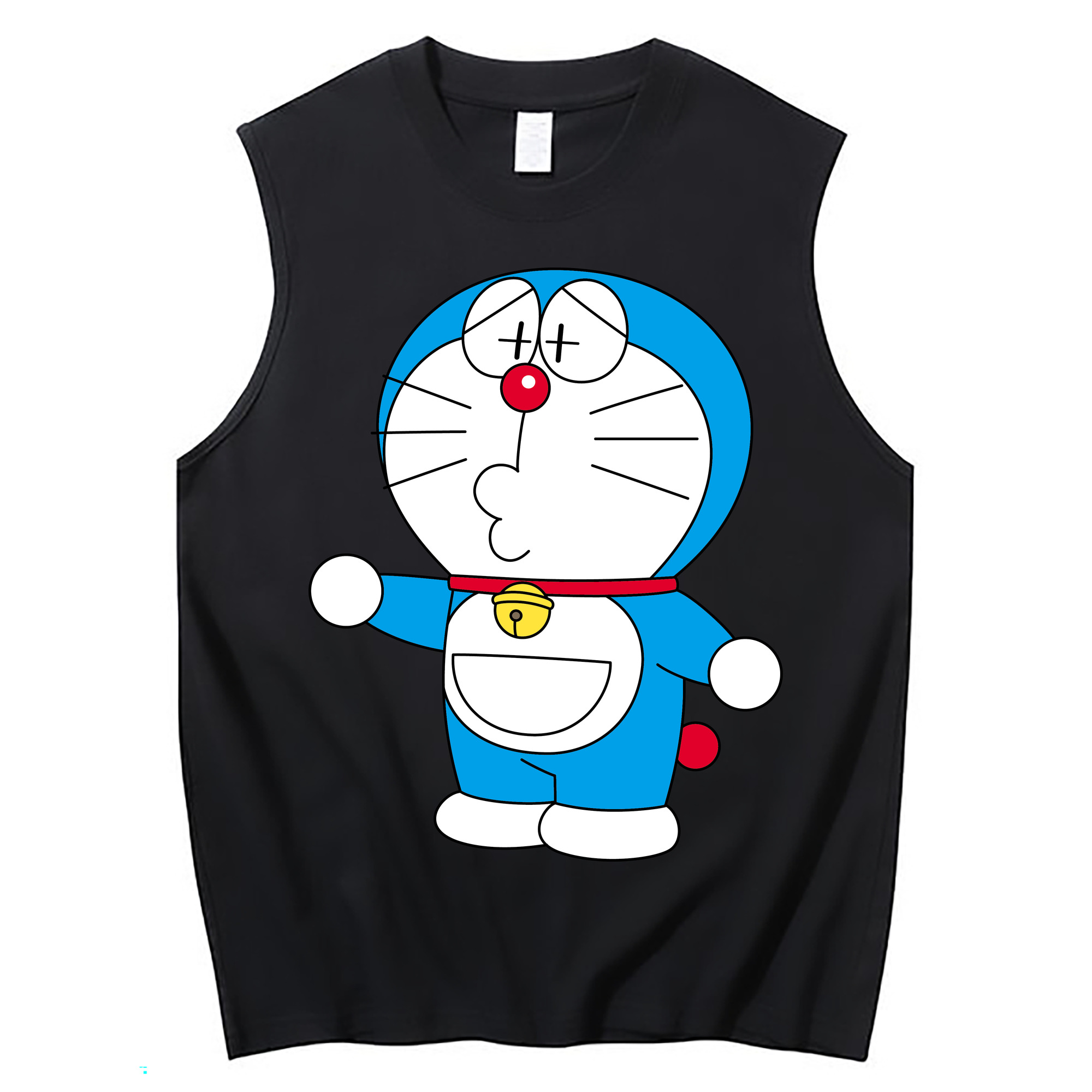 （画像用） ドラえもん Doraemon コットン100％タンクトップ（フロントプリント）