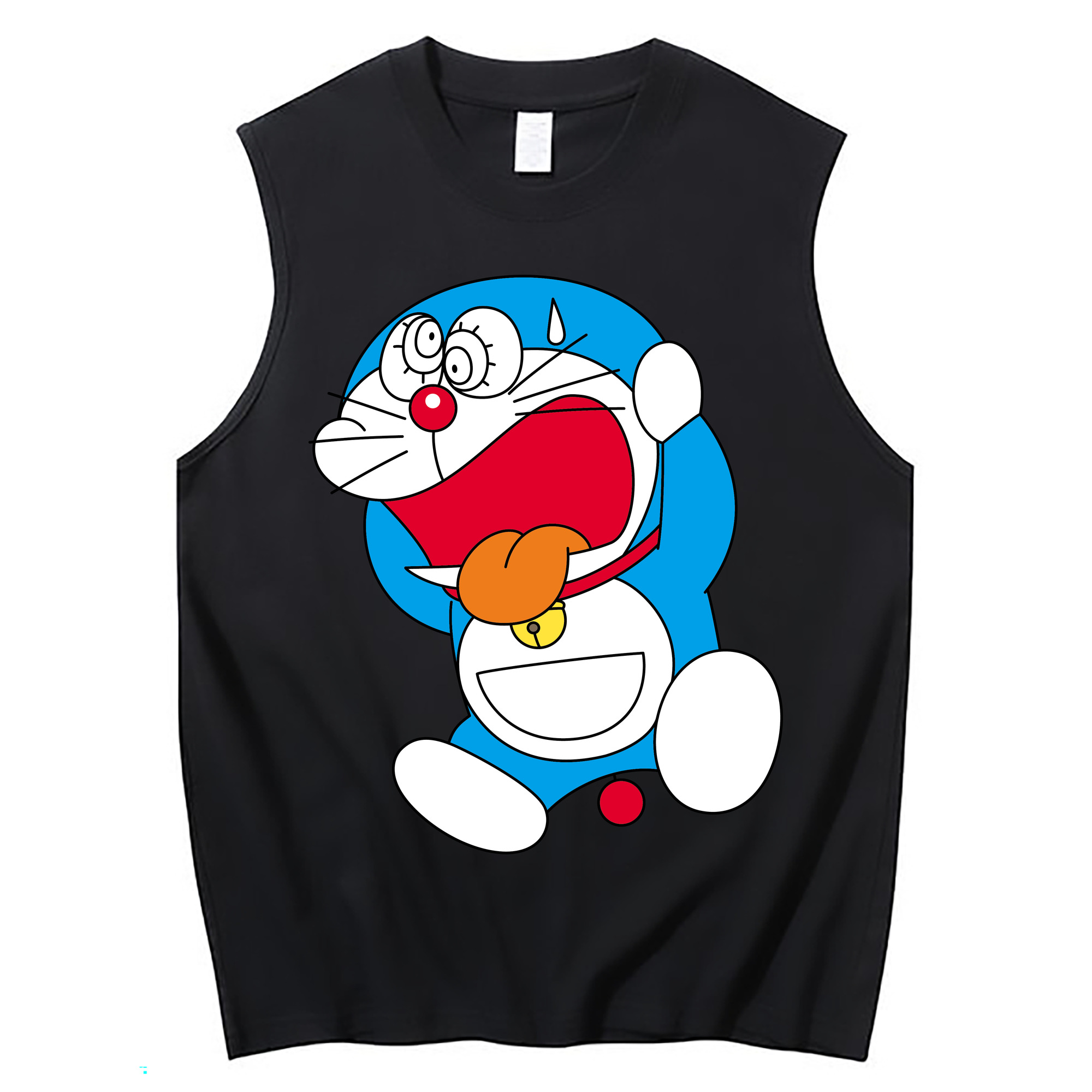 （画像用） ドラえもん Doraemon コットン100％タンクトップ（フロントプリント）