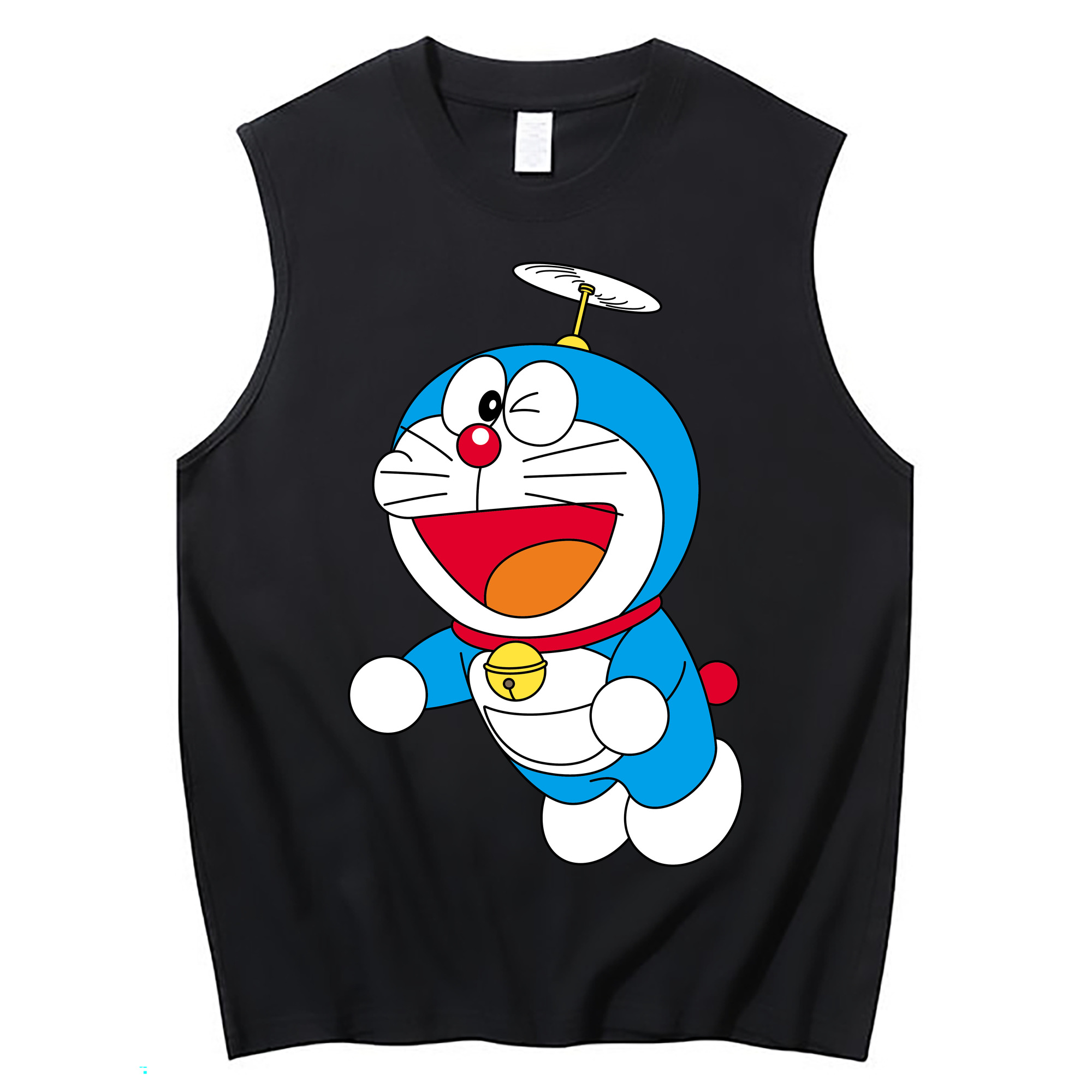 （画像用） ドラえもん Doraemon コットン100％タンクトップ（フロントプリント）