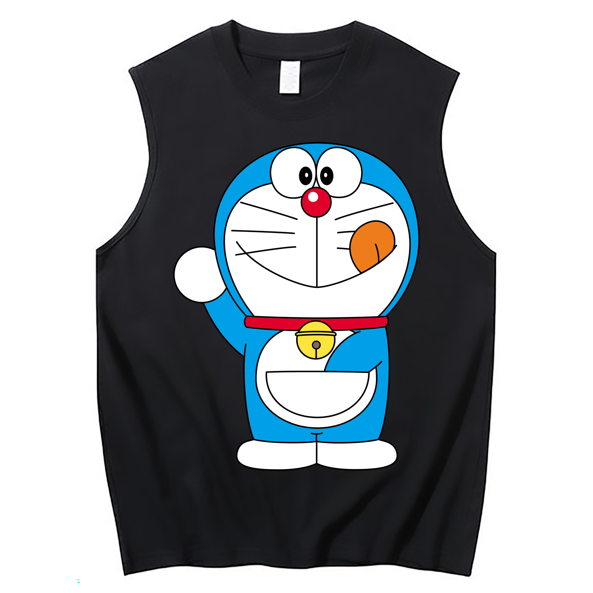 （画像用） ドラえもん Doraemon コットン100％タンクトップ（フロントプリント）