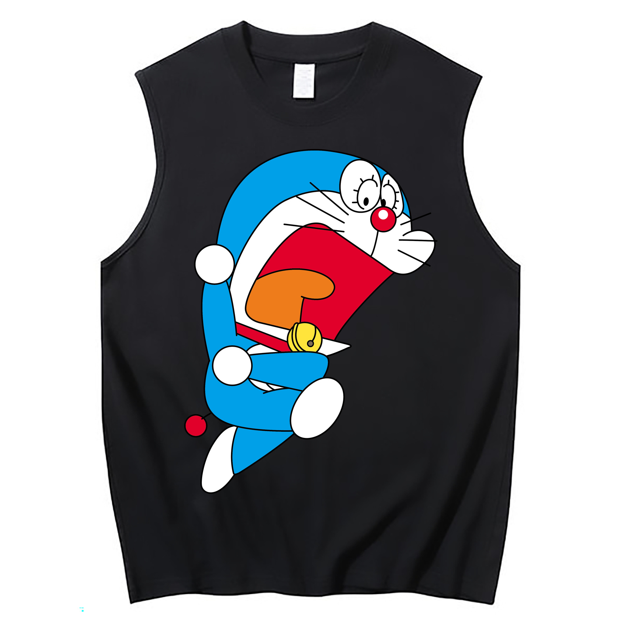 （画像用） ドラえもん Doraemon コットン100％タンクトップ（フロントプリント）