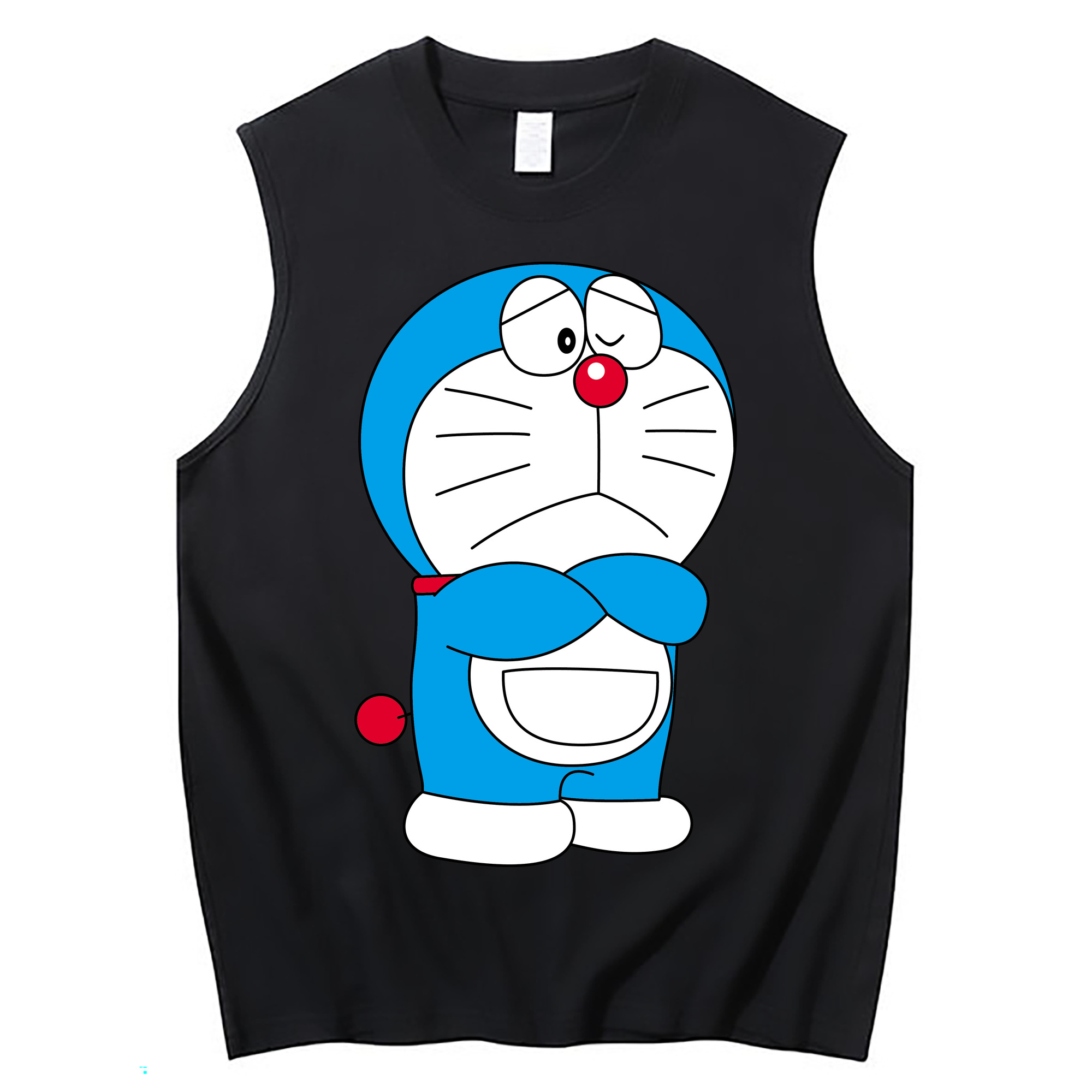 （画像用） ドラえもん Doraemon コットン100％タンクトップ（フロントプリント）