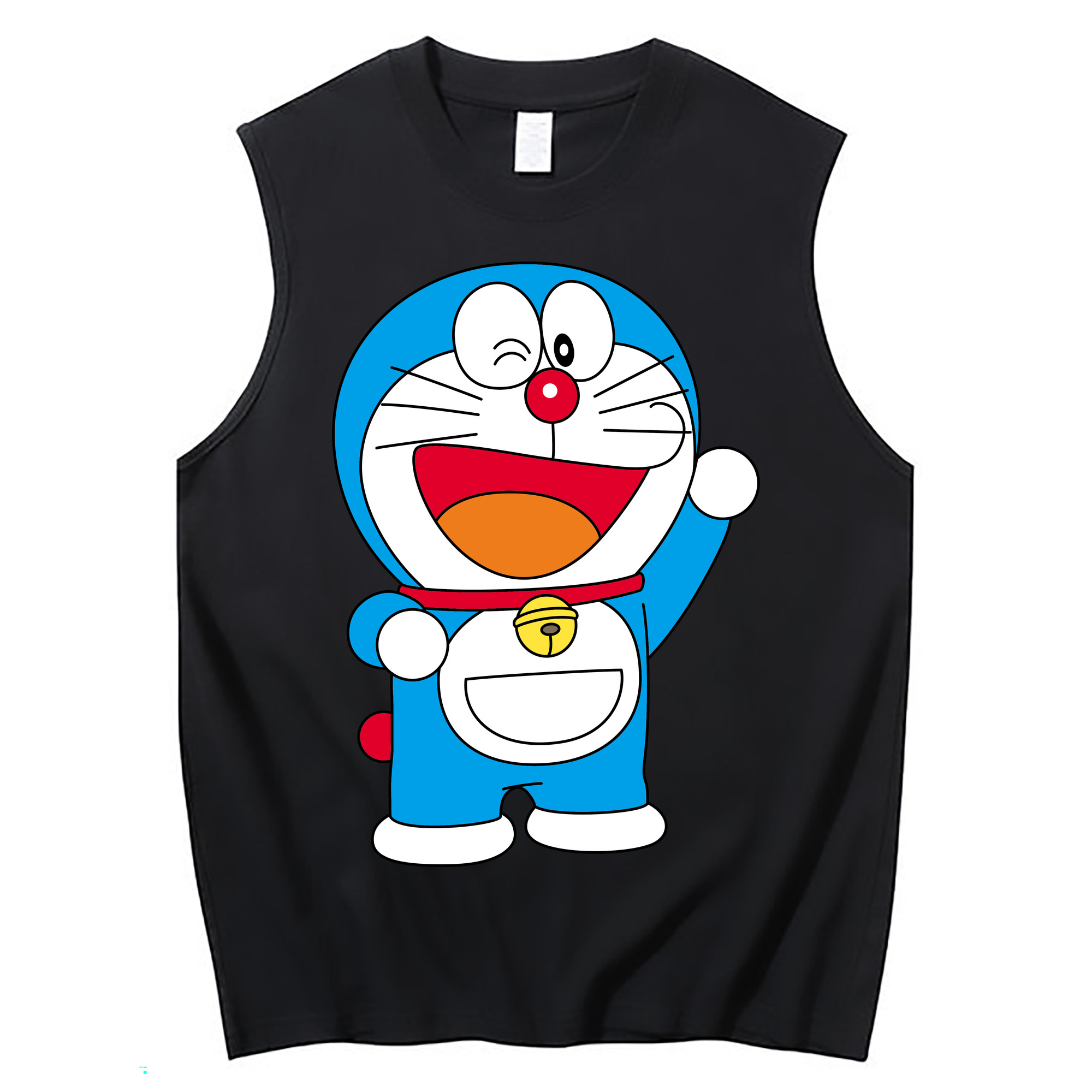 （画像用） ドラえもん Doraemon コットン100％タンクトップ（フロントプリント）