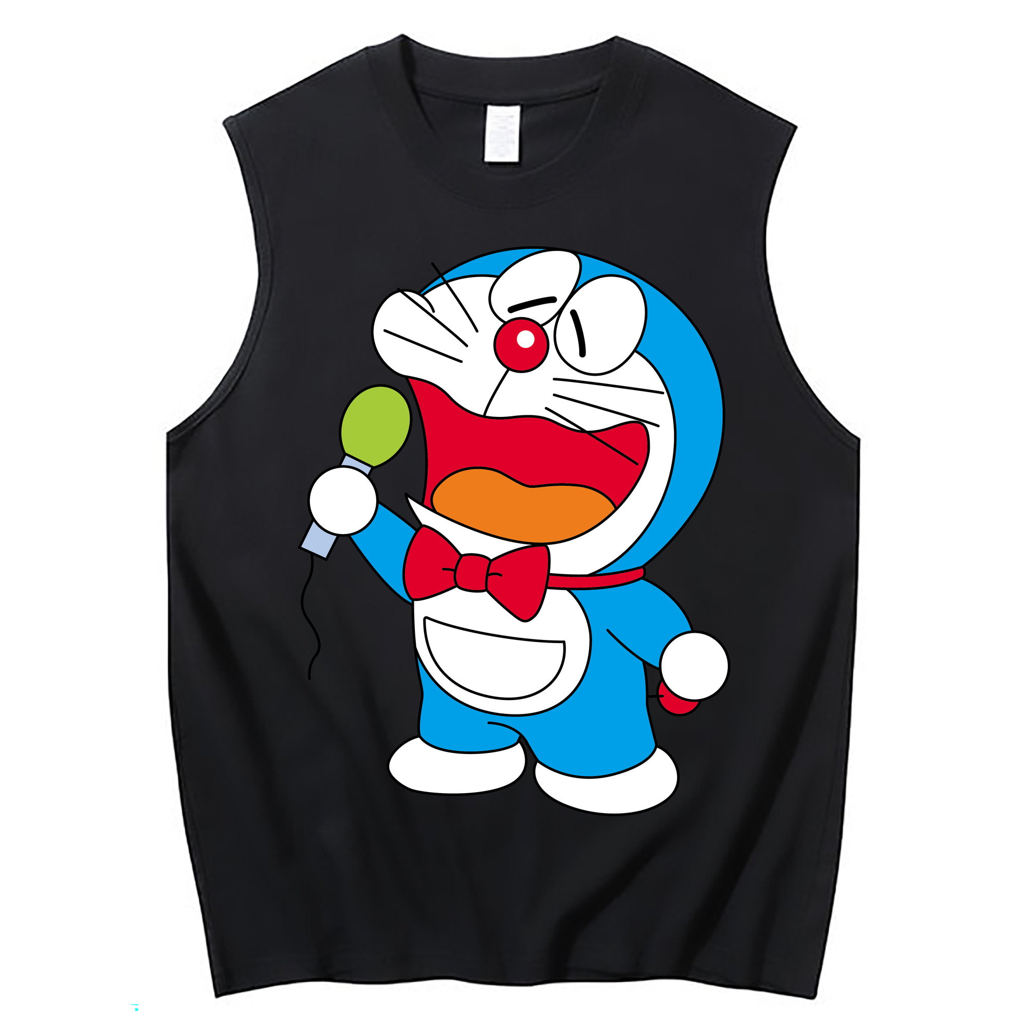 （画像用） ドラえもん Doraemon コットン100％タンクトップ（フロントプリント）