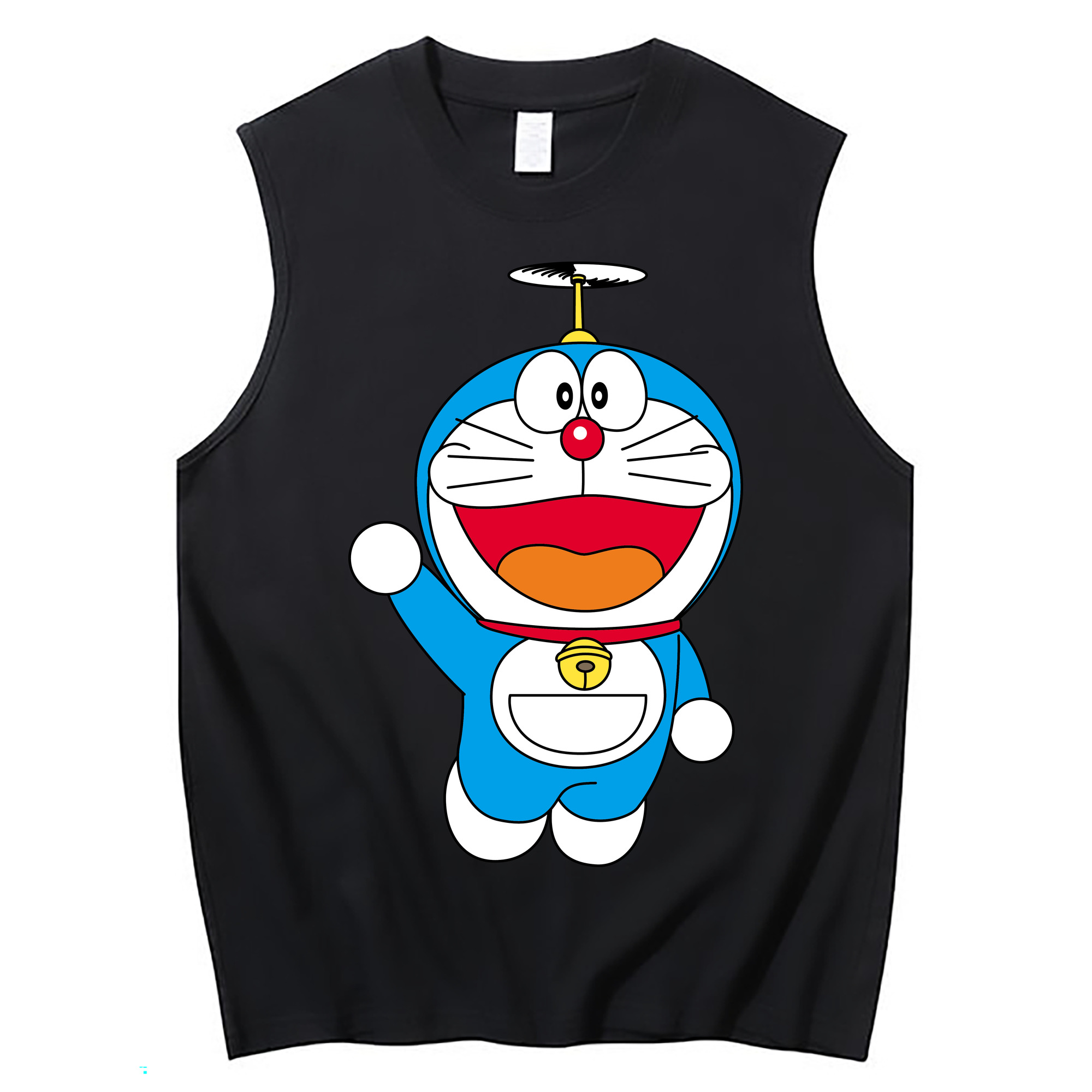 （画像用） ドラえもん Doraemon コットン100％タンクトップ（フロントプリント）