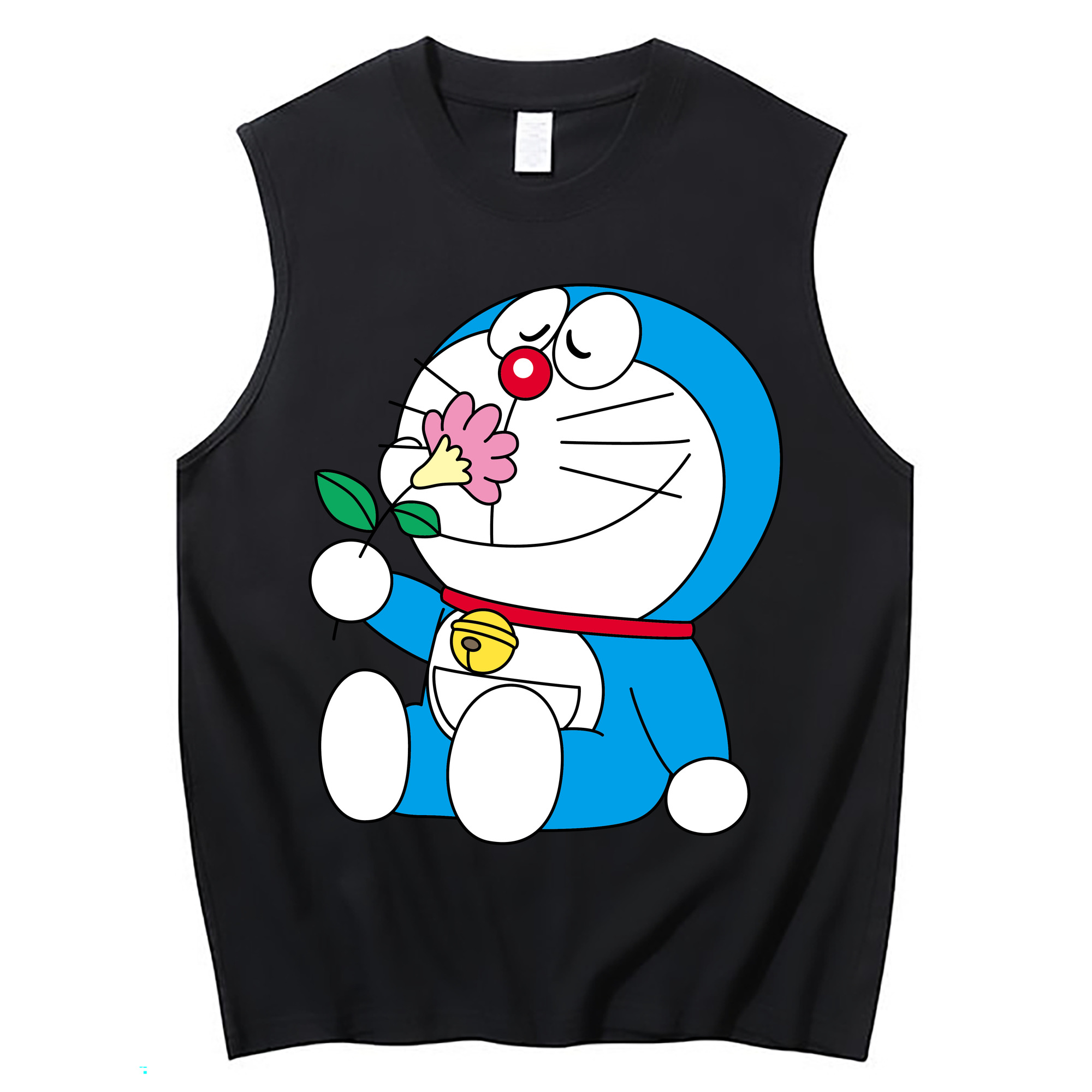 （画像用） ドラえもん Doraemon コットン100％タンクトップ（フロントプリント）