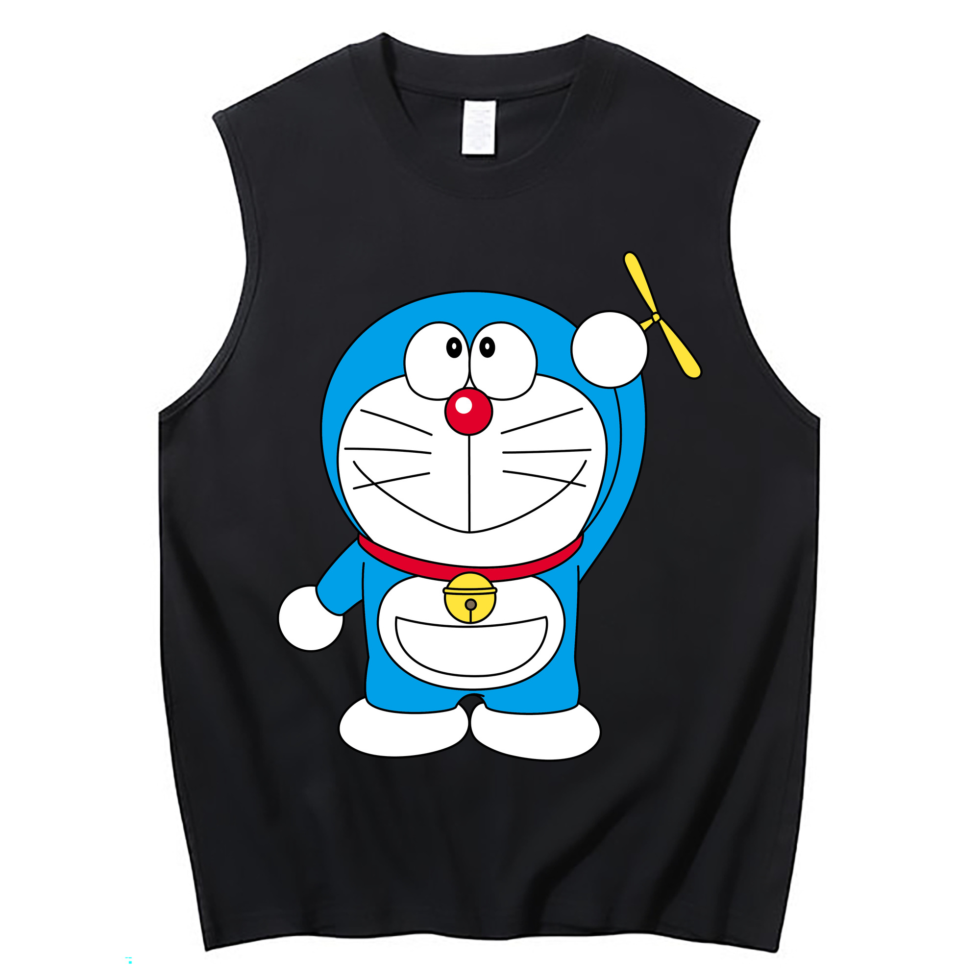 （画像用） ドラえもん Doraemon コットン100％タンクトップ（フロントプリント）