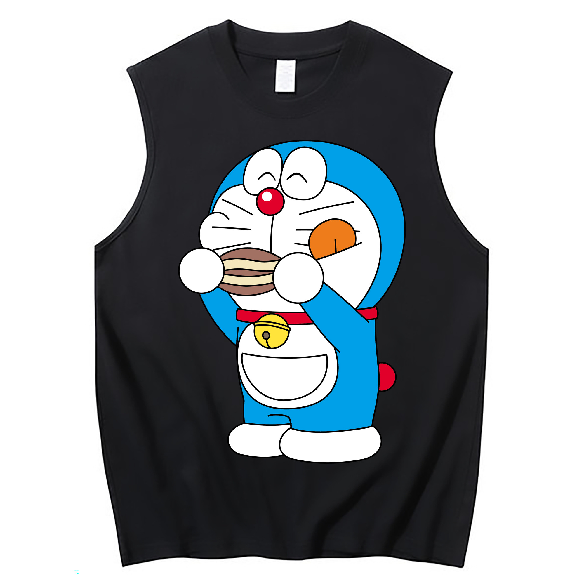 （画像用） ドラえもん Doraemon コットン100％タンクトップ（フロントプリント）