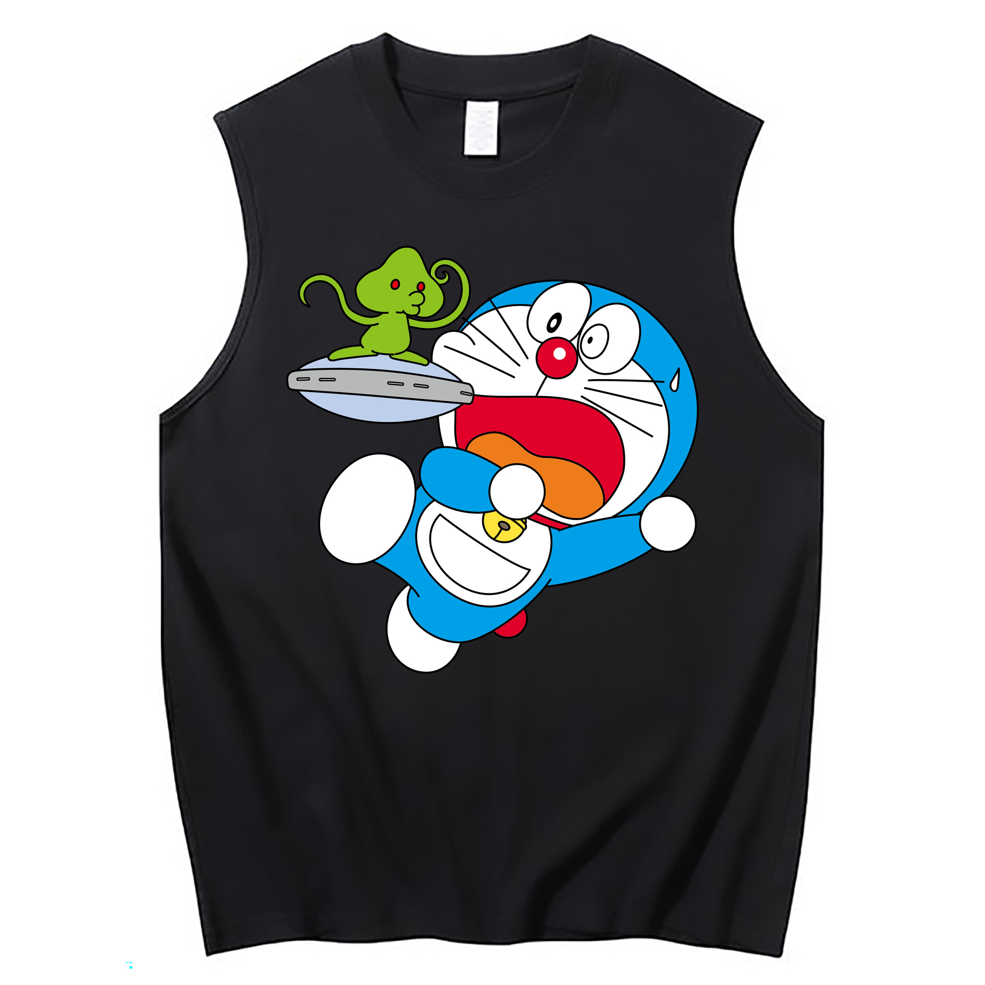 （画像用） ドラえもん Doraemon コットン100％タンクトップ（フロントプリント）