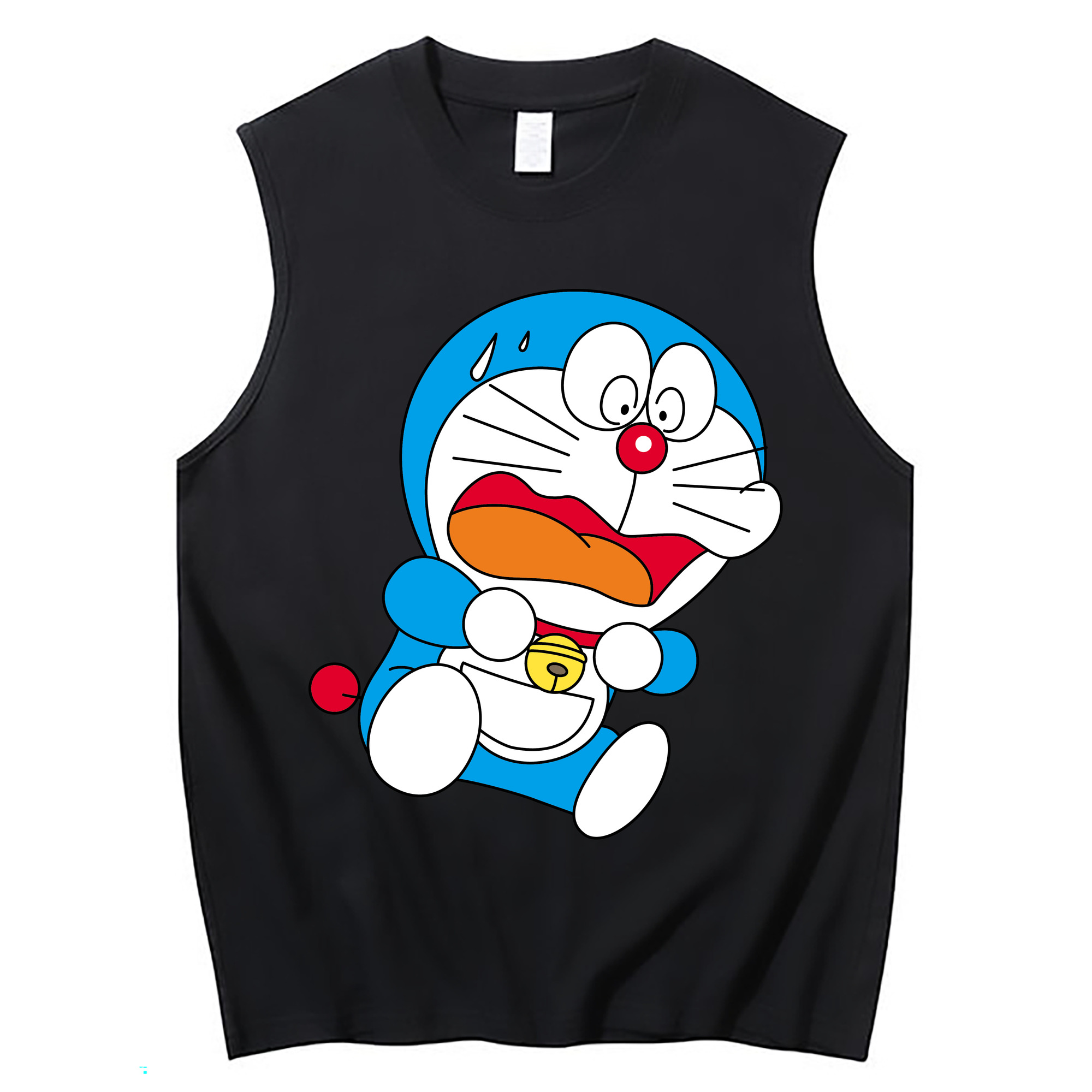（画像用） ドラえもん Doraemon コットン100％タンクトップ（フロントプリント）