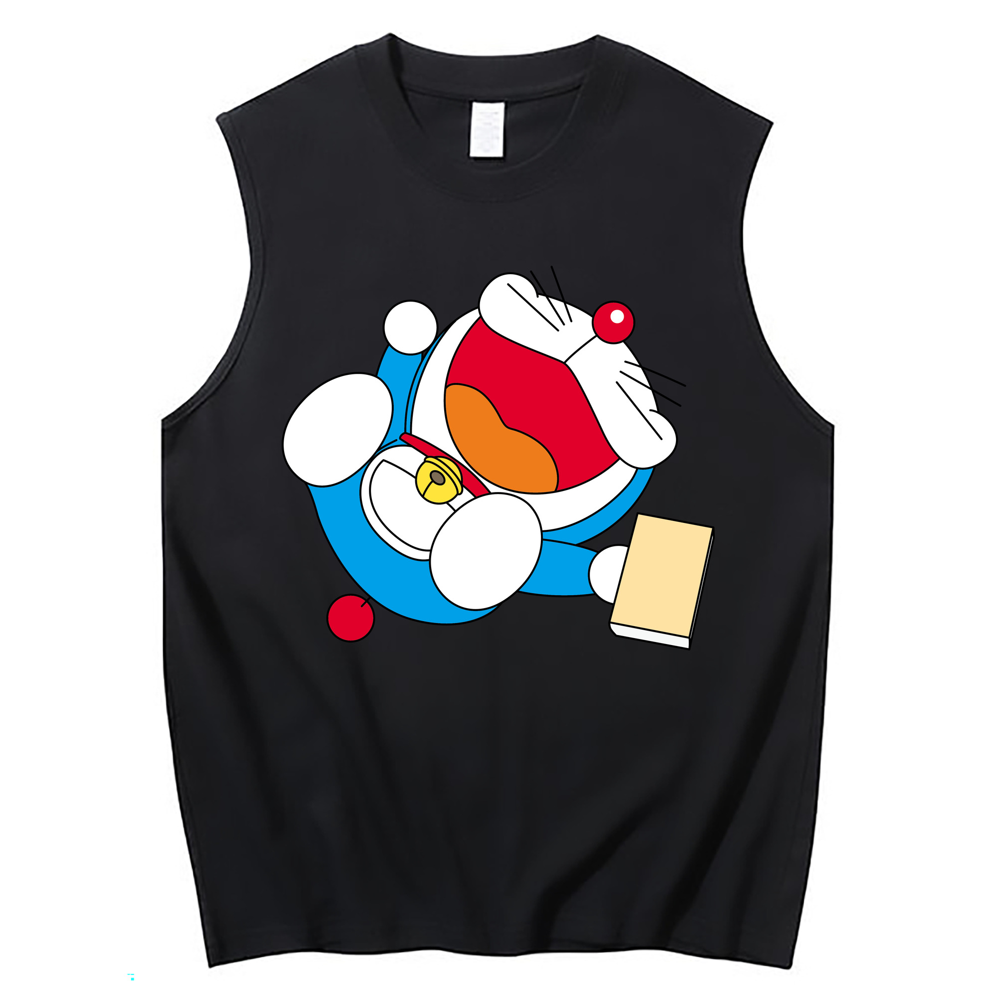 （画像用） ドラえもん Doraemon コットン100％タンクトップ（フロントプリント）