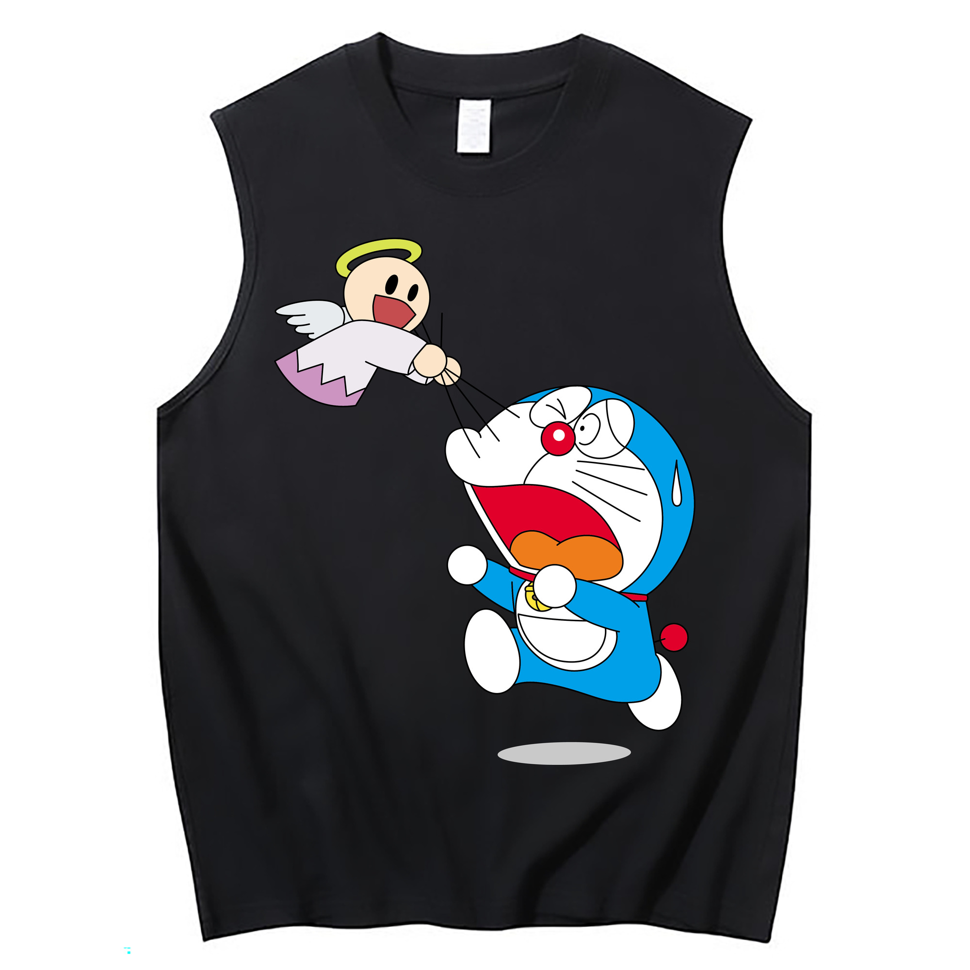 （画像用） ドラえもん Doraemon コットン100％タンクトップ（フロントプリント）