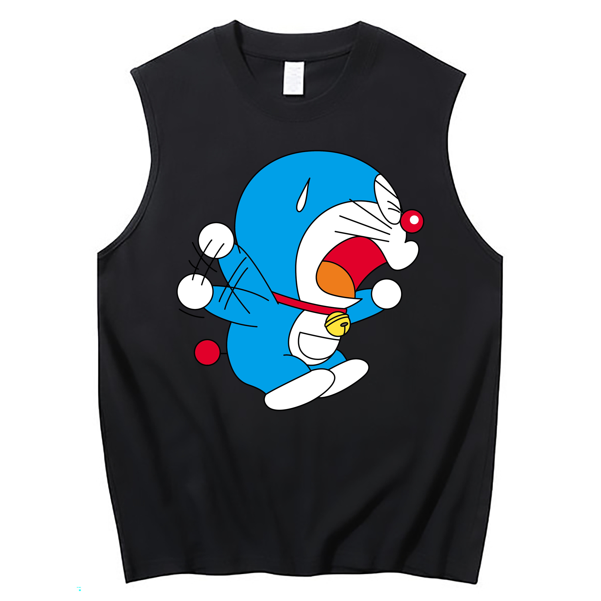 （画像用） ドラえもん Doraemon コットン100％タンクトップ（フロントプリント）