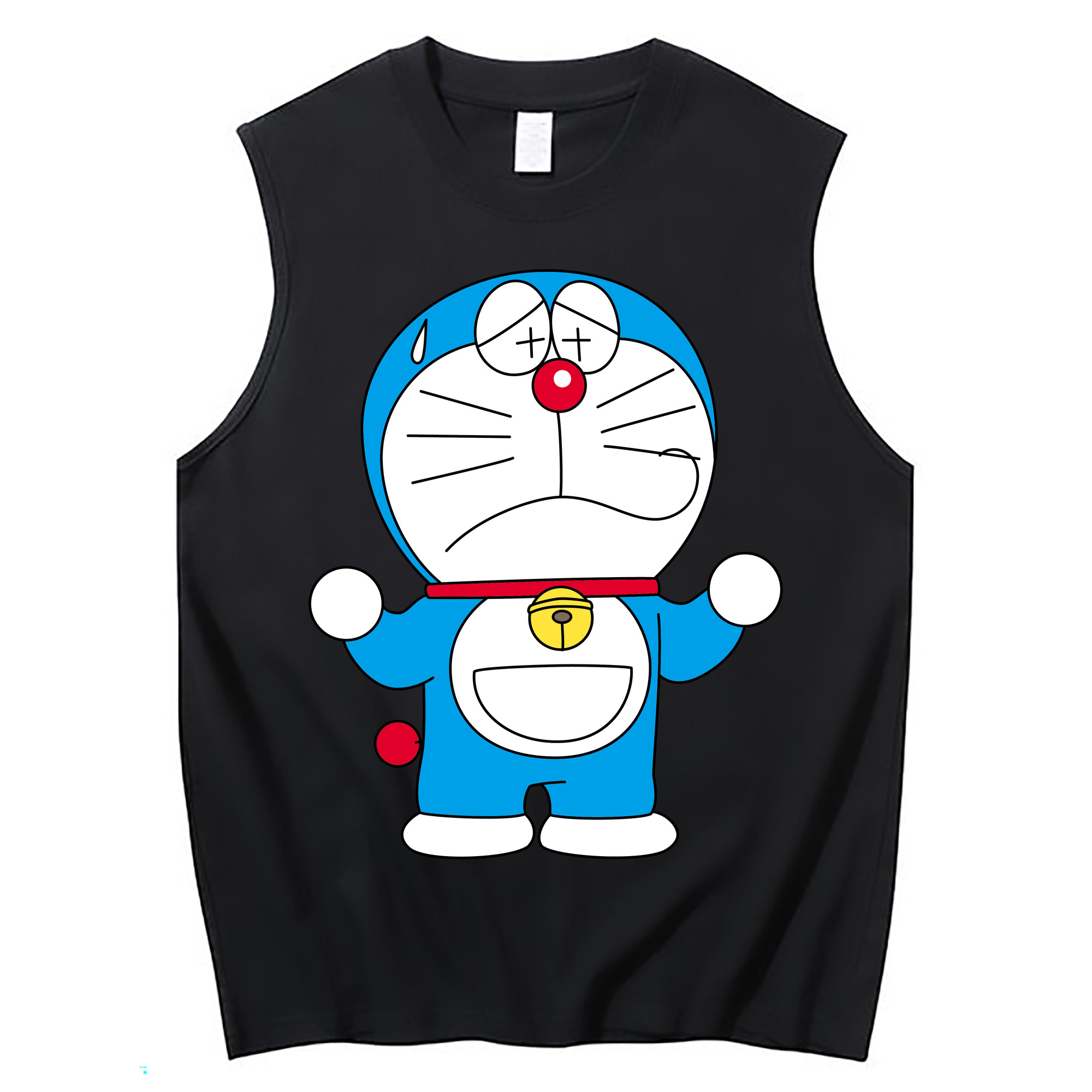 （画像用） ドラえもん Doraemon コットン100％タンクトップ（フロントプリント）