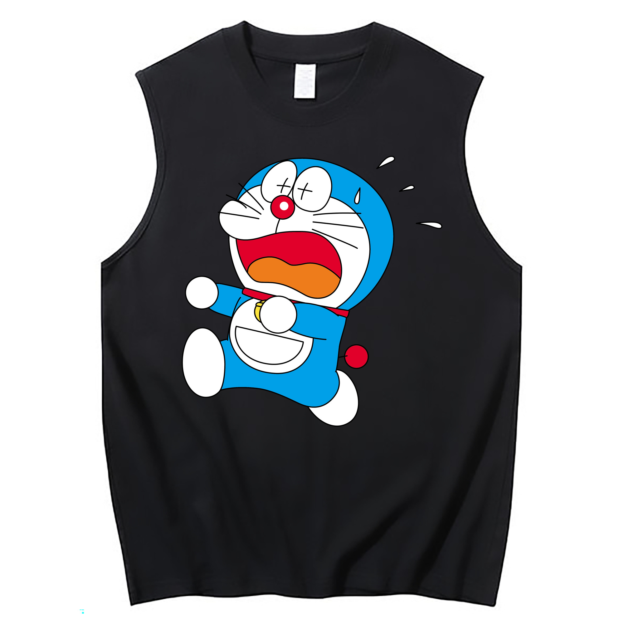 （画像用） ドラえもん Doraemon コットン100％タンクトップ（フロントプリント）