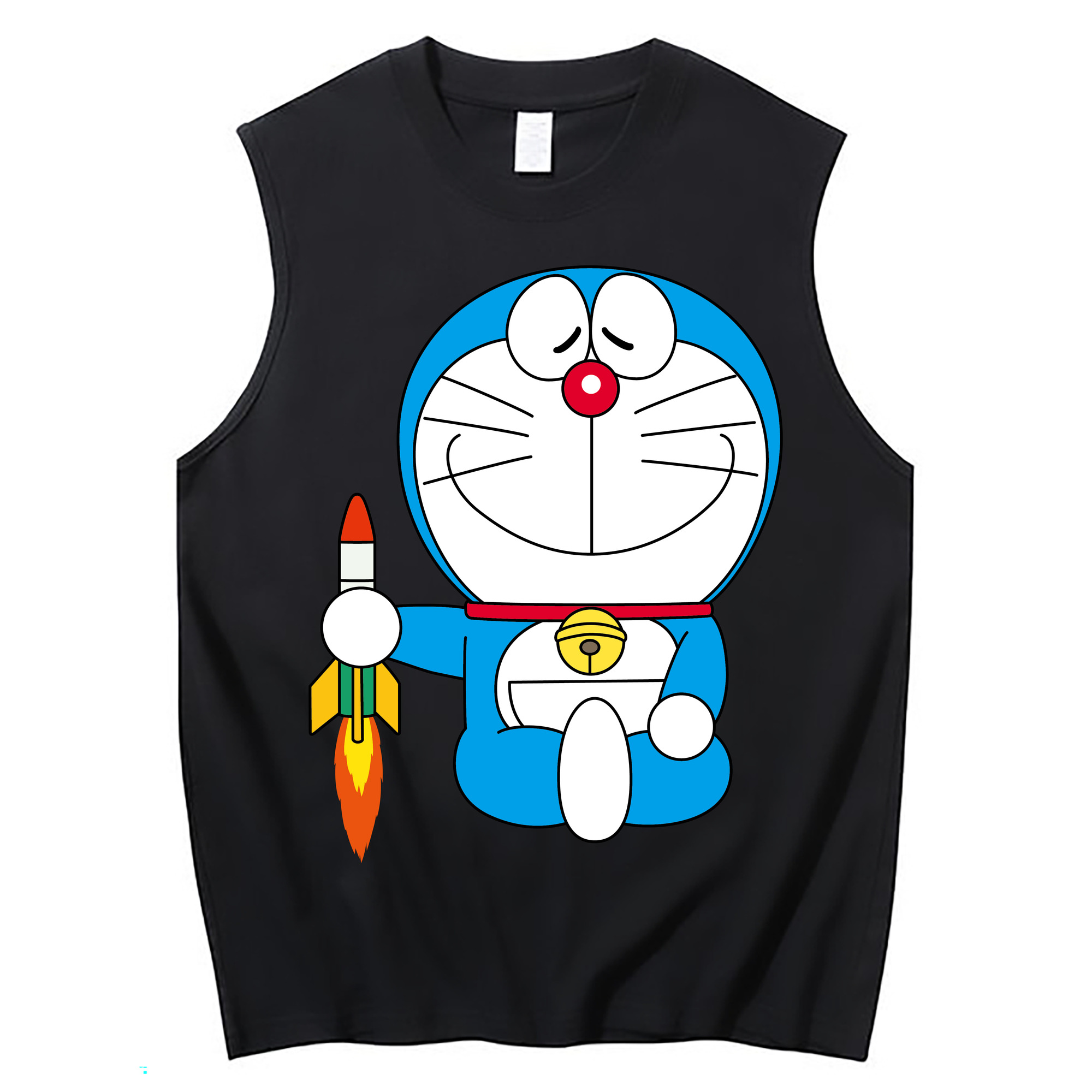 （画像用） ドラえもん Doraemon コットン100％タンクトップ（フロントプリント）