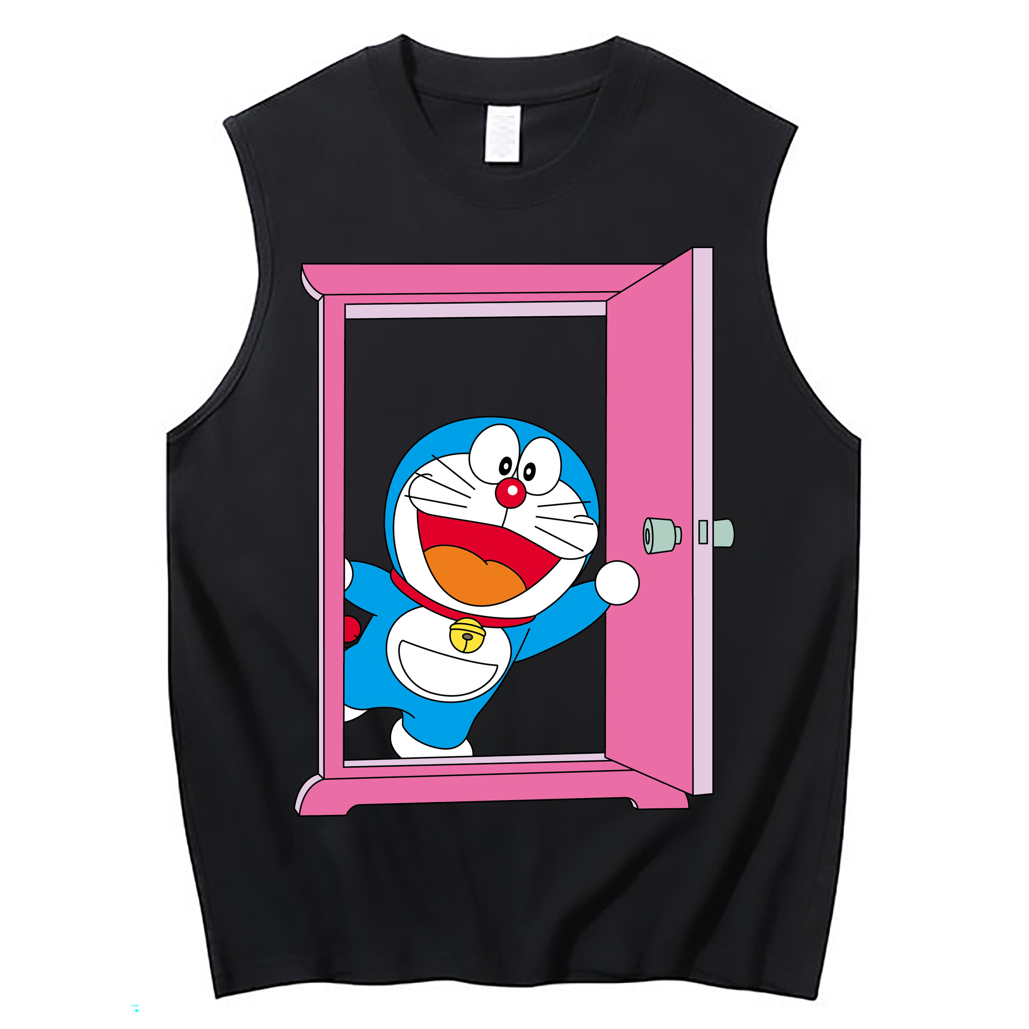 （画像用） ドラえもん Doraemon コットン100％タンクトップ（フロントプリント）