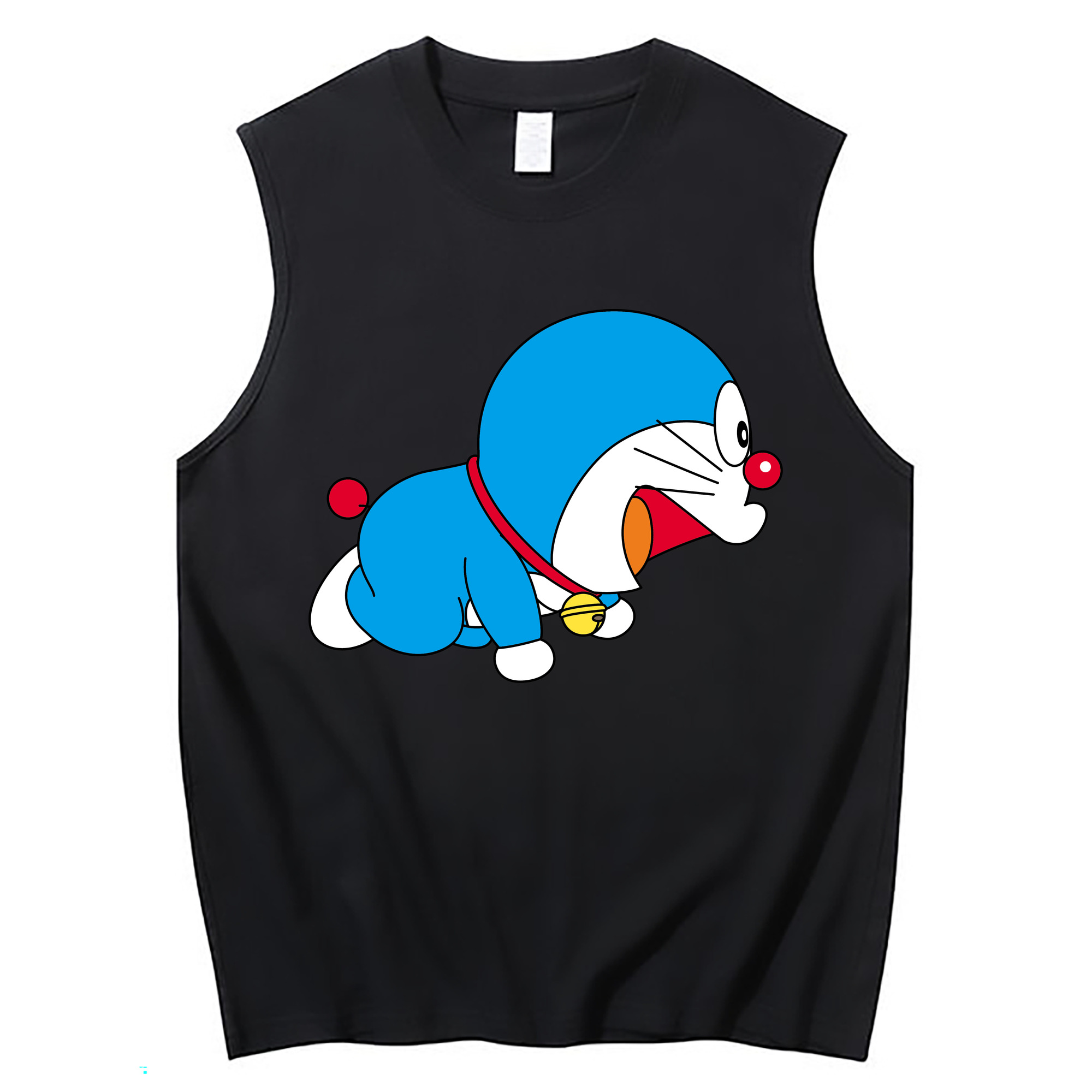 （画像用） ドラえもん Doraemon コットン100％タンクトップ（フロントプリント）
