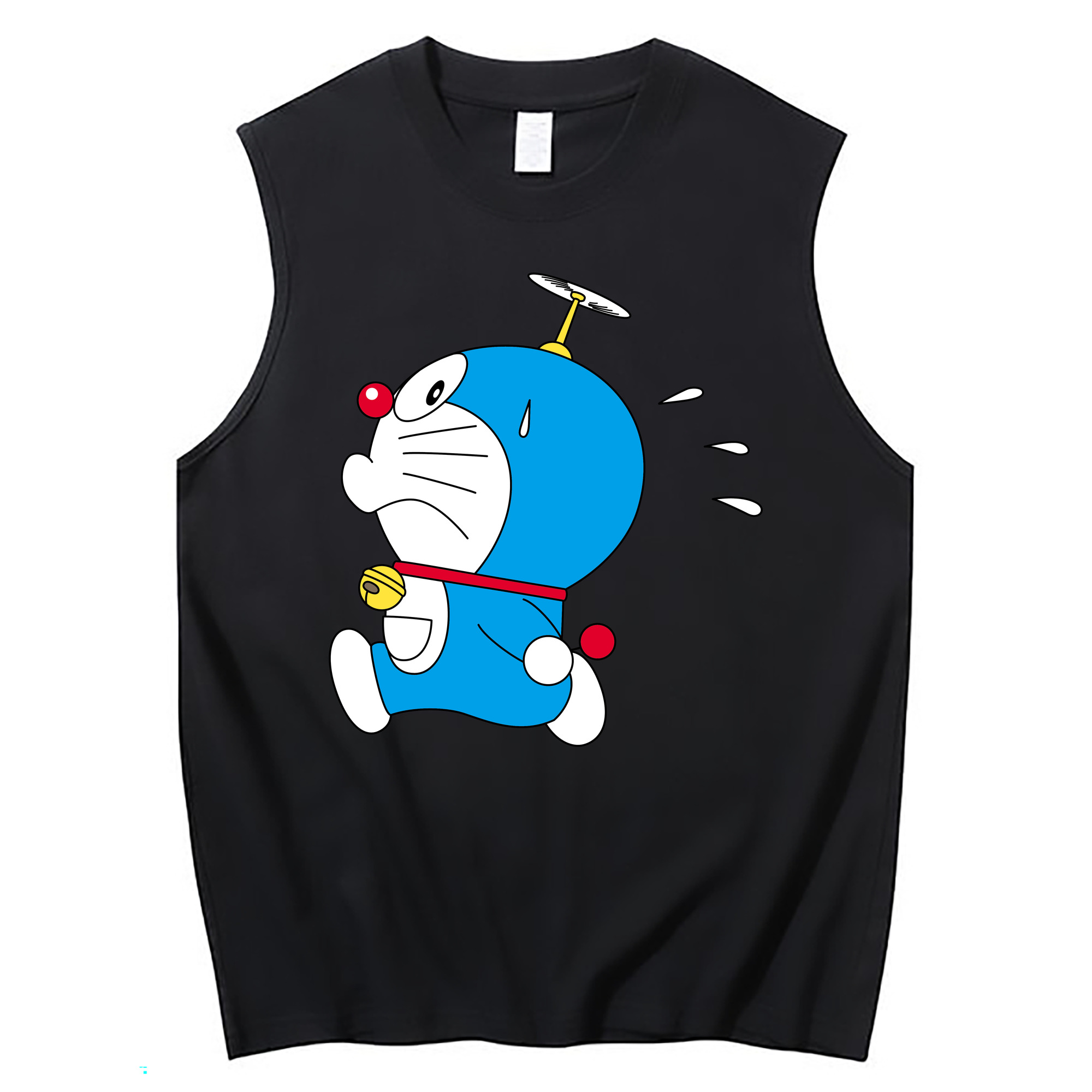 （画像用） ドラえもん Doraemon コットン100％タンクトップ（フロントプリント）