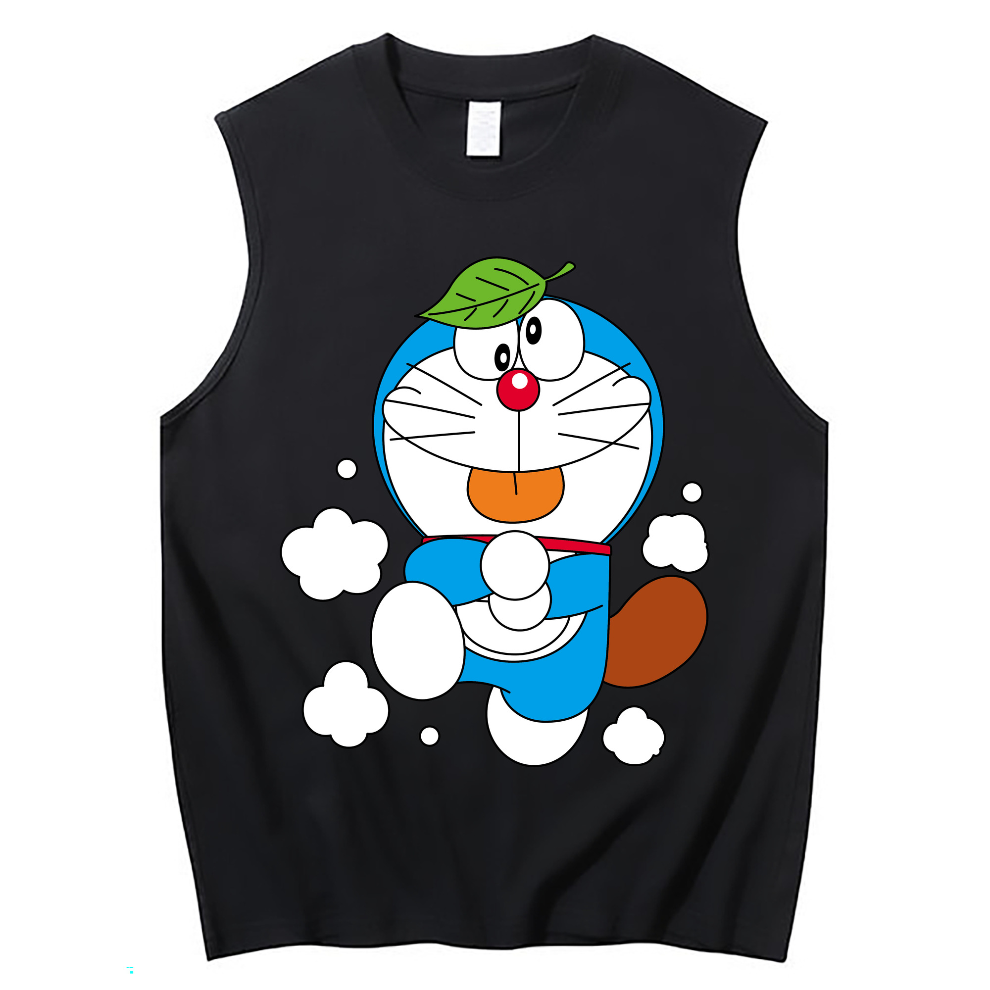 （画像用） ドラえもん Doraemon コットン100％タンクトップ（フロントプリント）