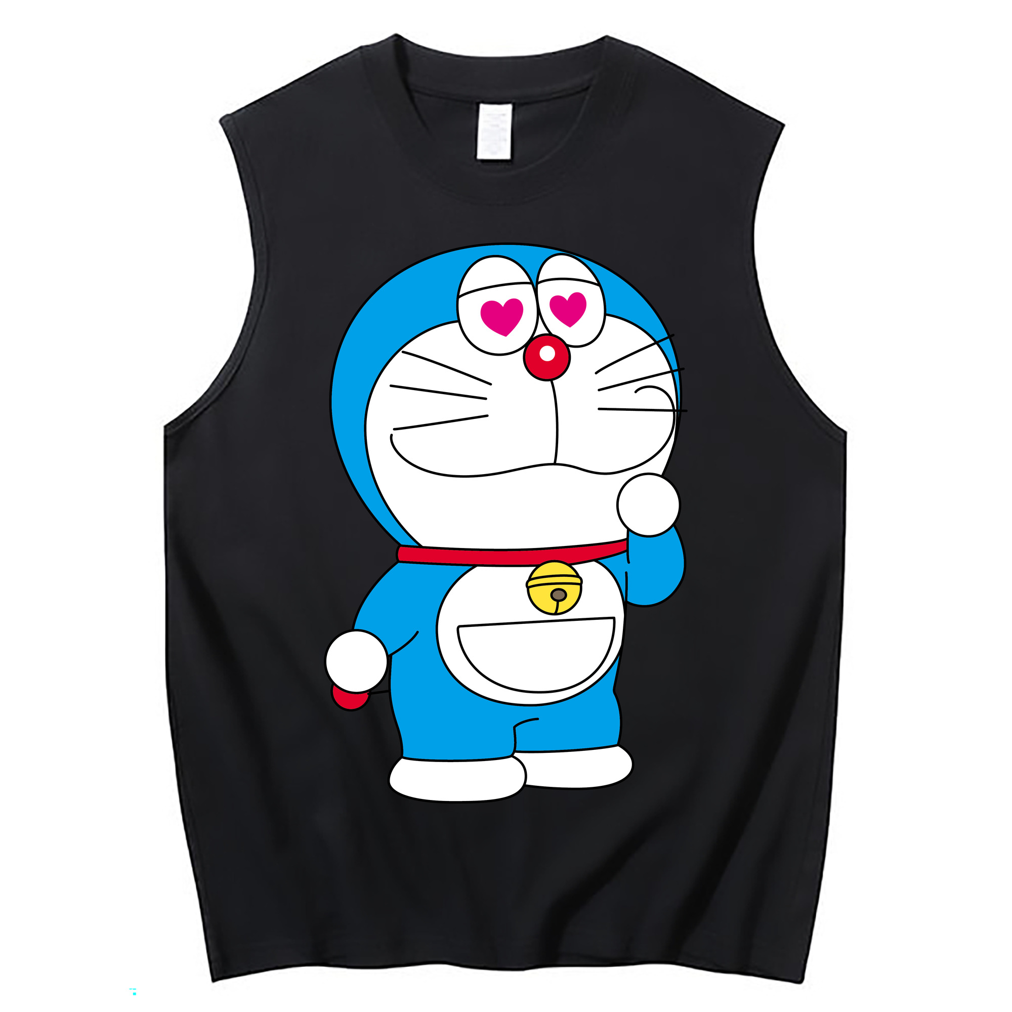 （画像用） ドラえもん Doraemon コットン100％タンクトップ（フロントプリント）