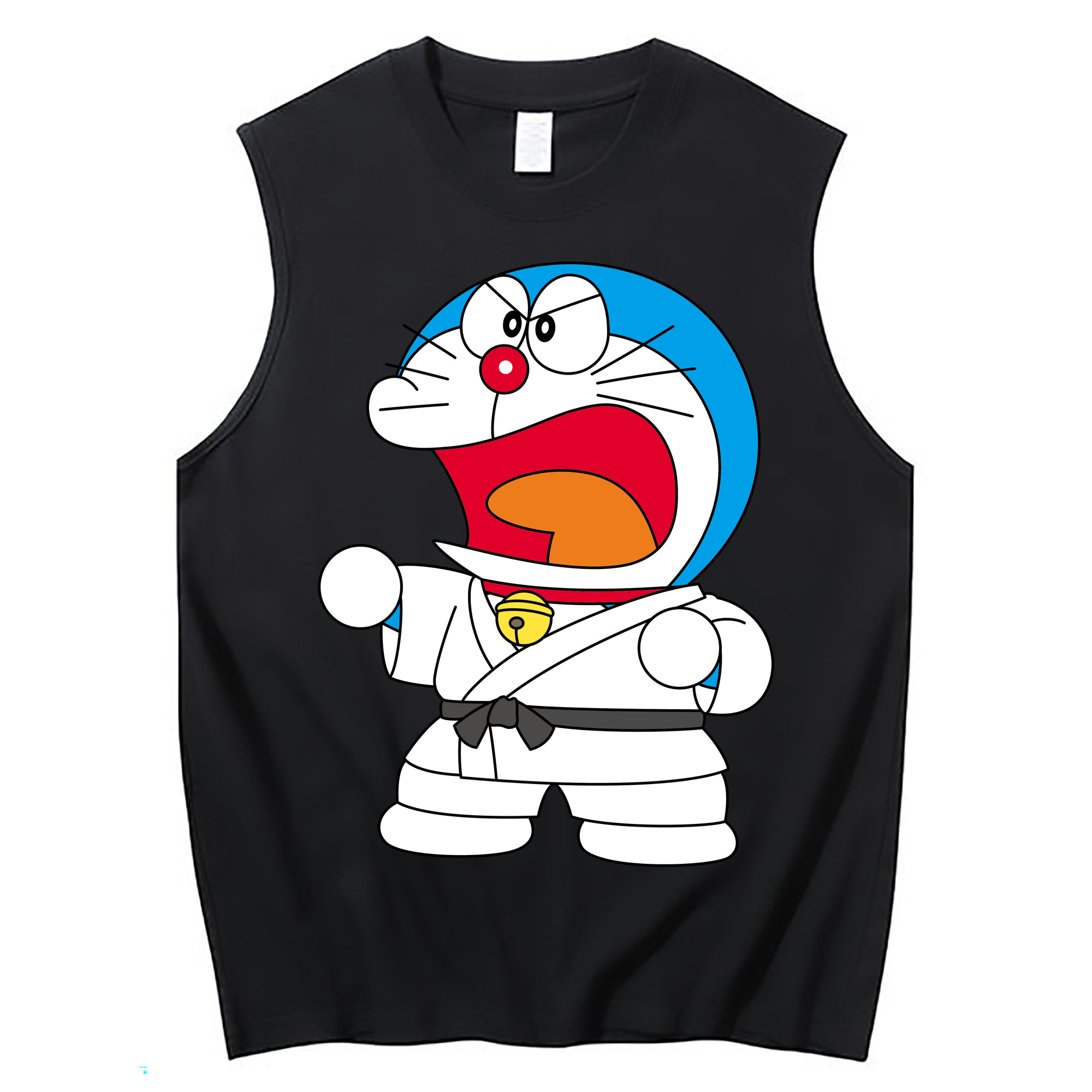 （画像用） ドラえもん Doraemon コットン100％タンクトップ（フロントプリント）