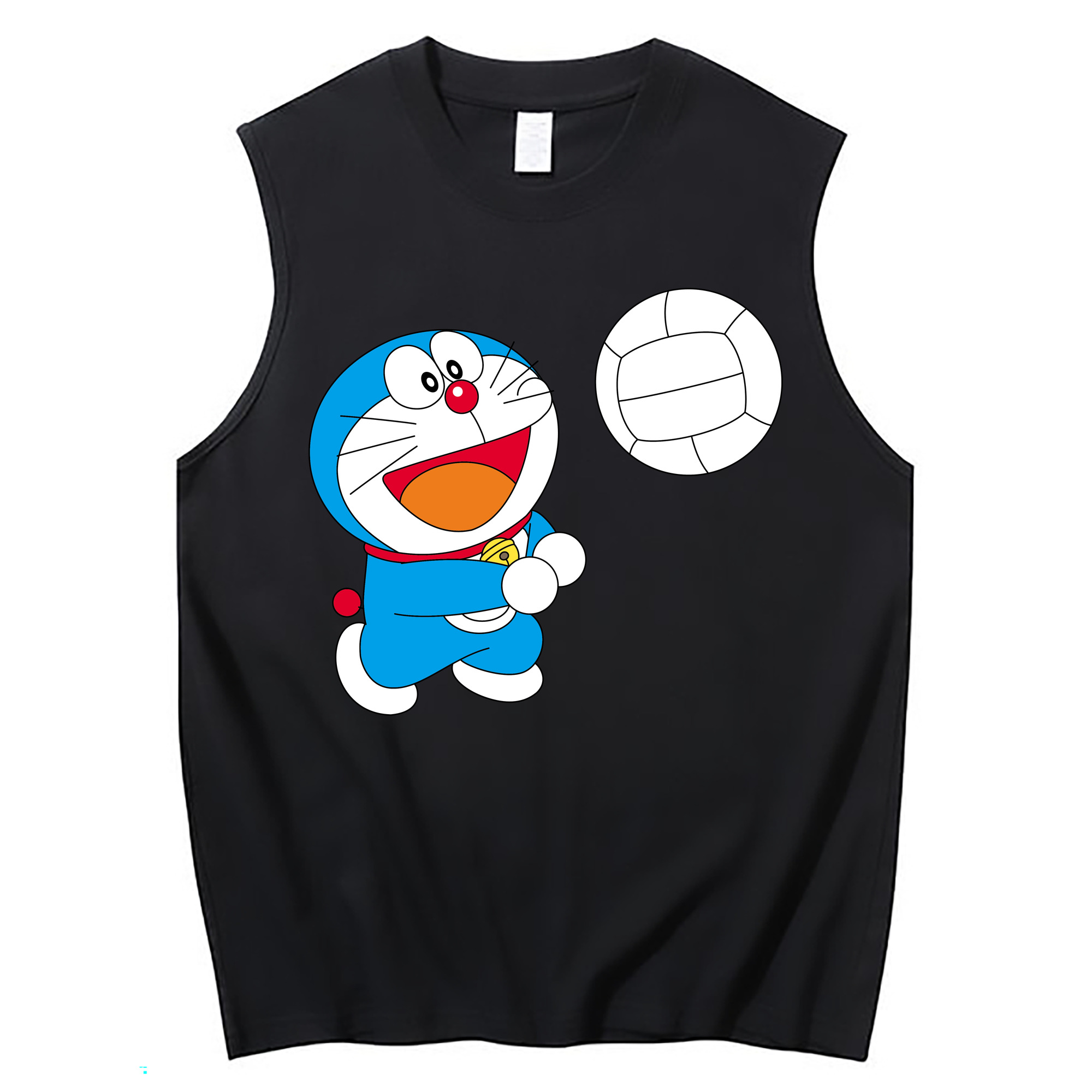 （画像用） ドラえもん Doraemon コットン100％タンクトップ（フロントプリント）